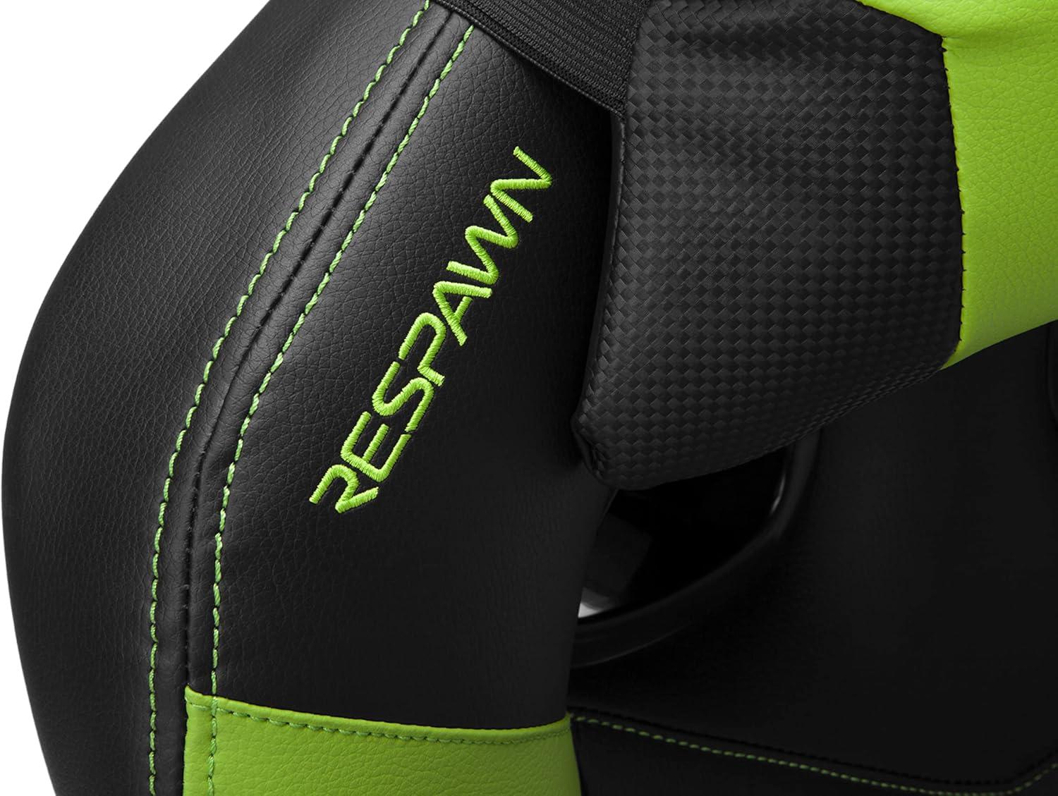 Respawn RESPAWN 110 Pro Gaming Chair - Gaming Chair with Footrest, Reclining Gaming Chair, Video Gaming Computer Desk Chair, Adjustable Desk Chair, Gaming Chairs For Adults With Headrest Pillow