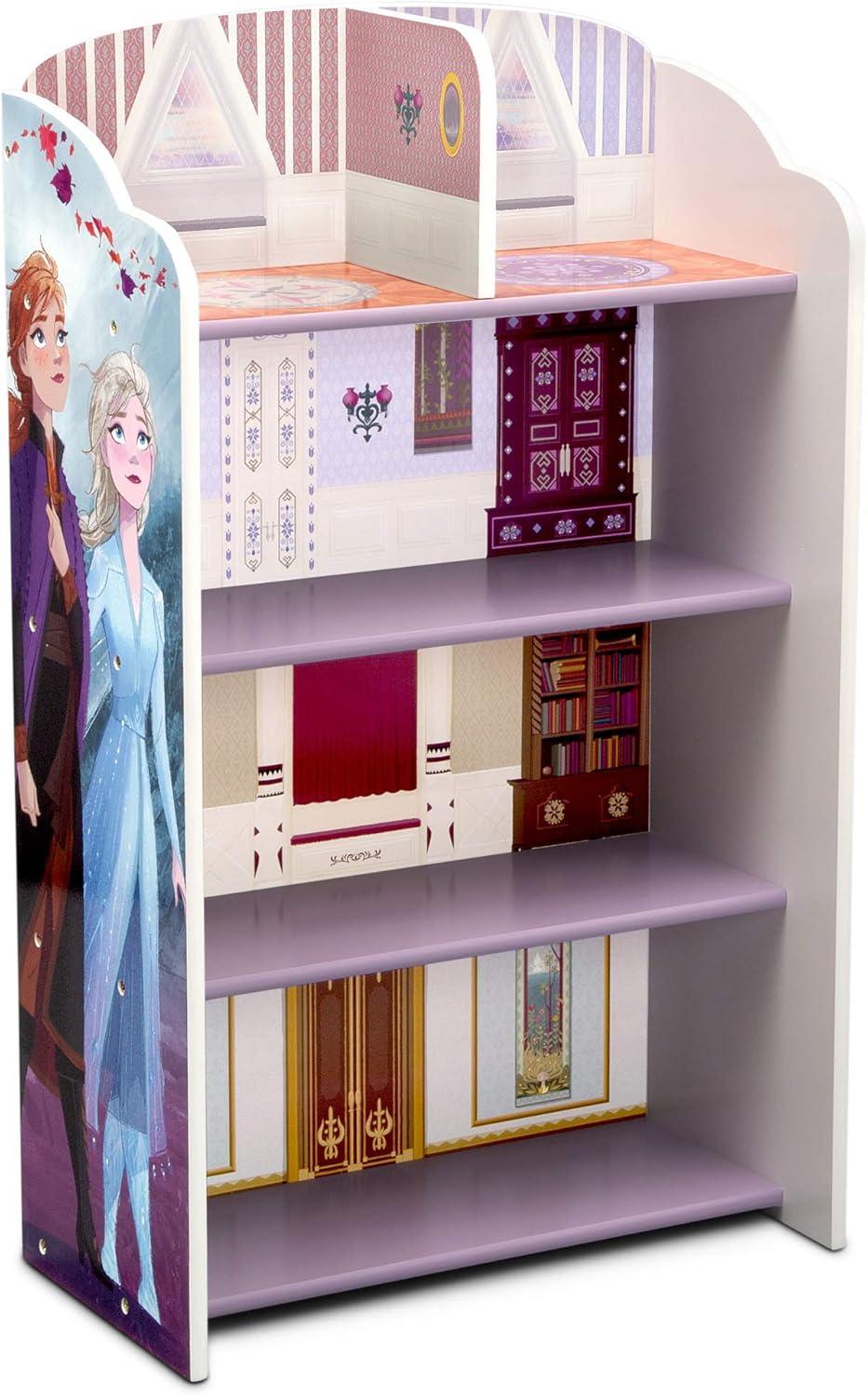 Delta Children Disney Frozen II Wooden Playhouse 39.5'' Bookcase