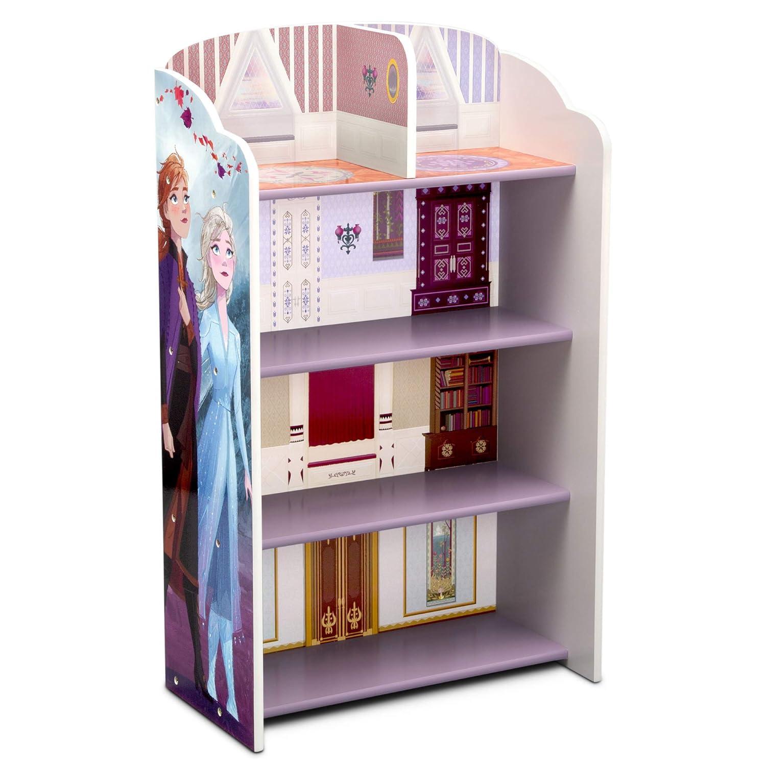 Delta Children Disney Frozen II Wooden Playhouse 39.5'' Bookcase