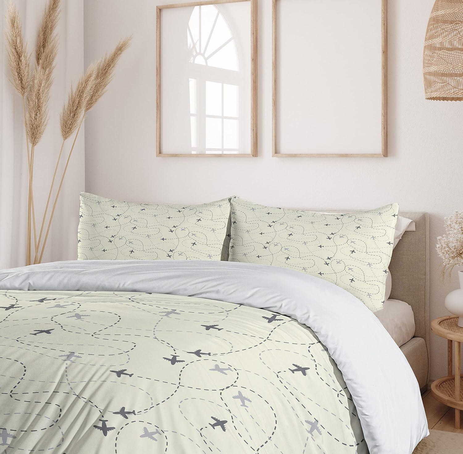 Airline Modern & Contemporary Duvet Cover Set