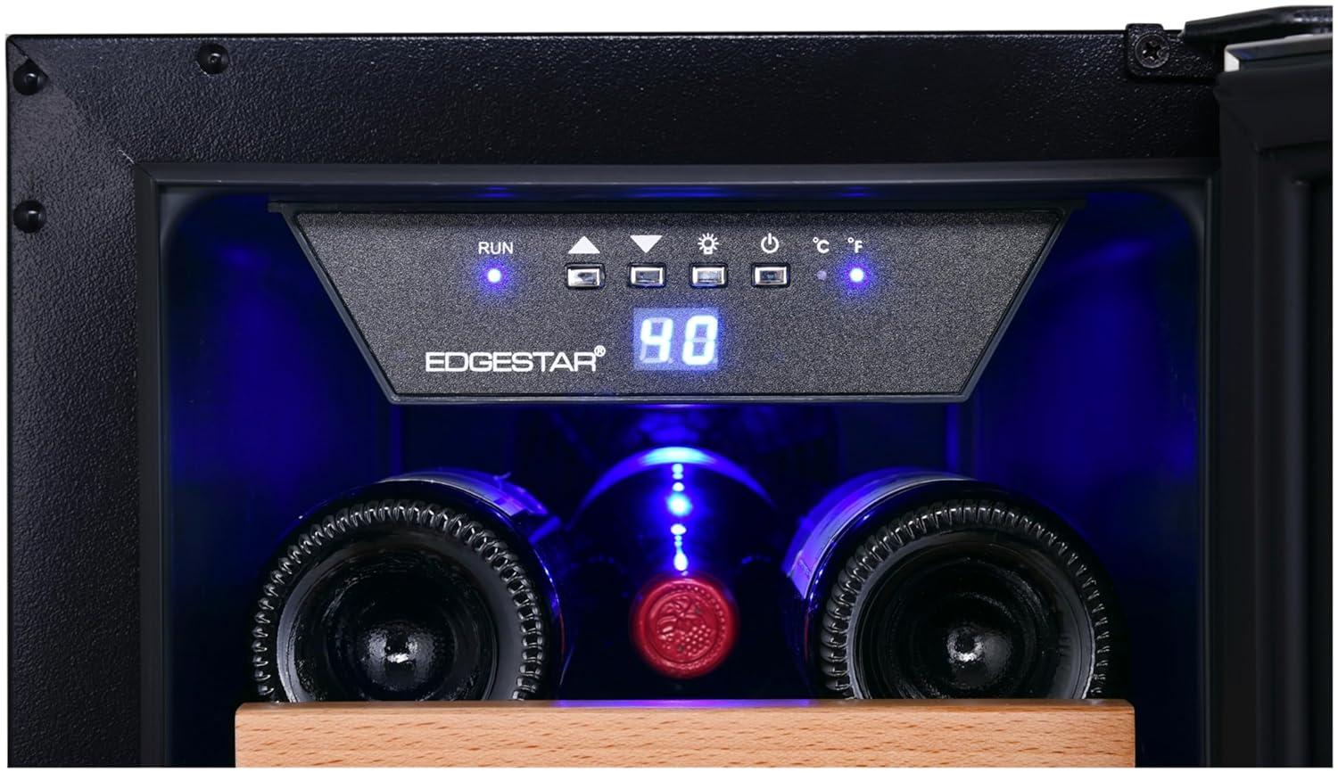 EdgeStar EdgeStar Single Zone 15'' Built-In 30 Bottle Wine Refrigerator with Reversible Door