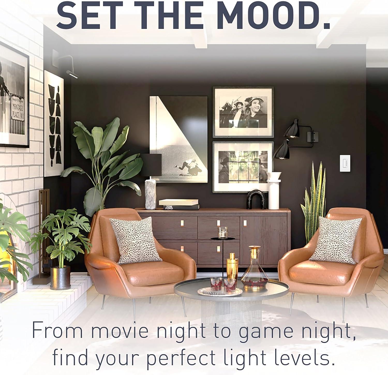 Legrand Hcl453pmm Radiant 450 Watt 120 Volt Multi-Location Master Dimmer Switch Wall