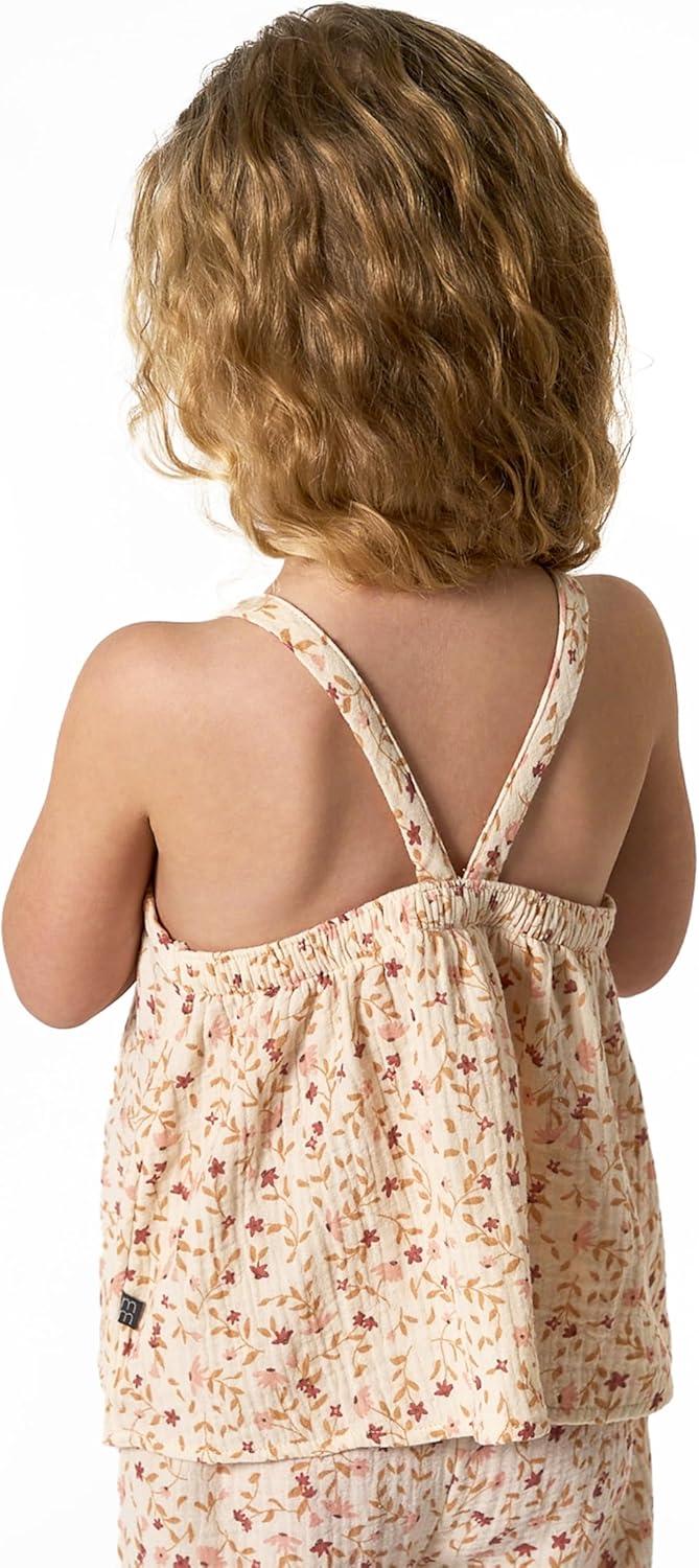 Modern Moments™ by Gerber Mommy & Me Toddler and Adult 2-Piece Top and Cropped Pants Set, Beige Vine Floral, X-Large