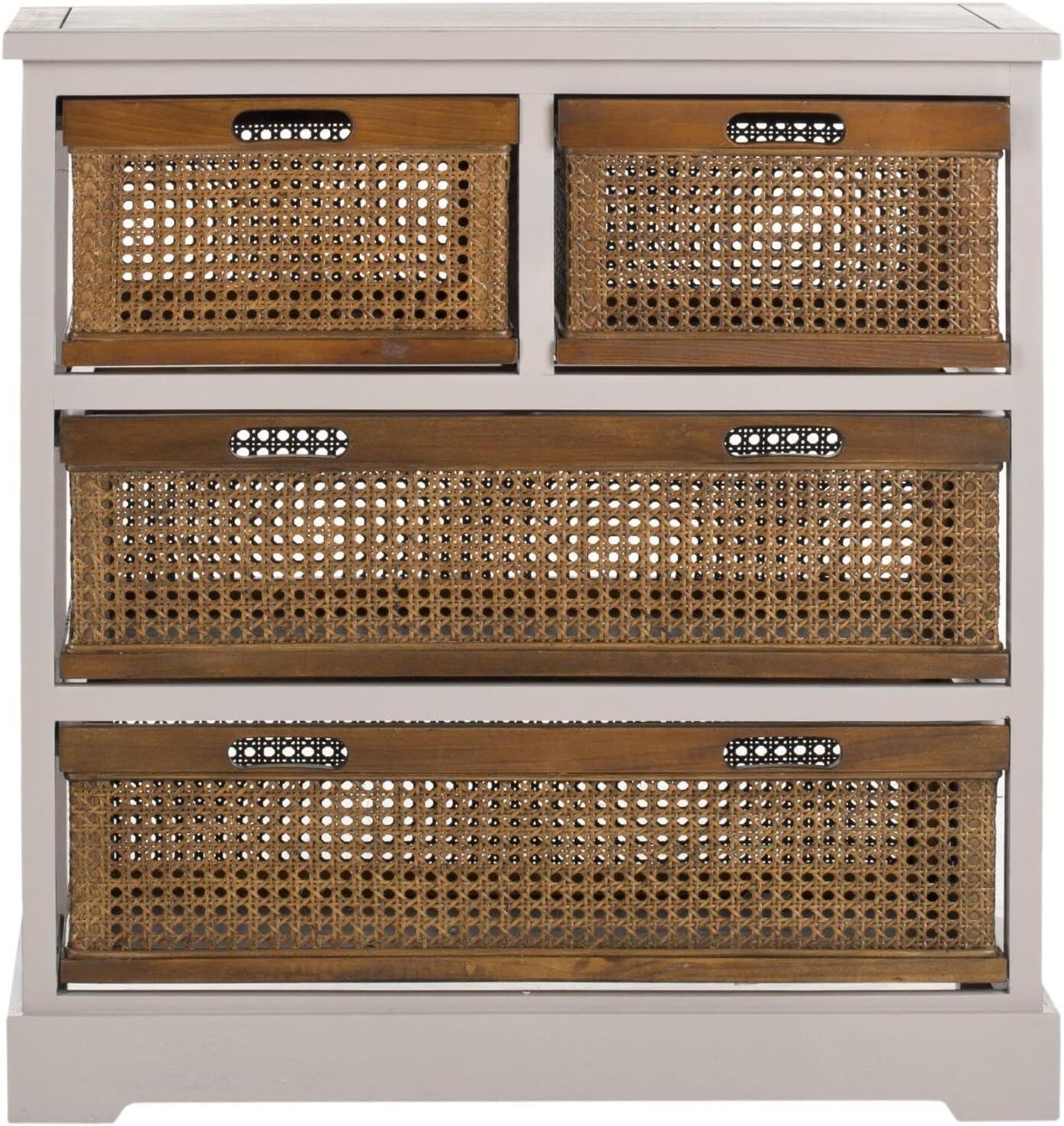Jackson 4 Drawer Unit - Quartz Grey - Safavieh