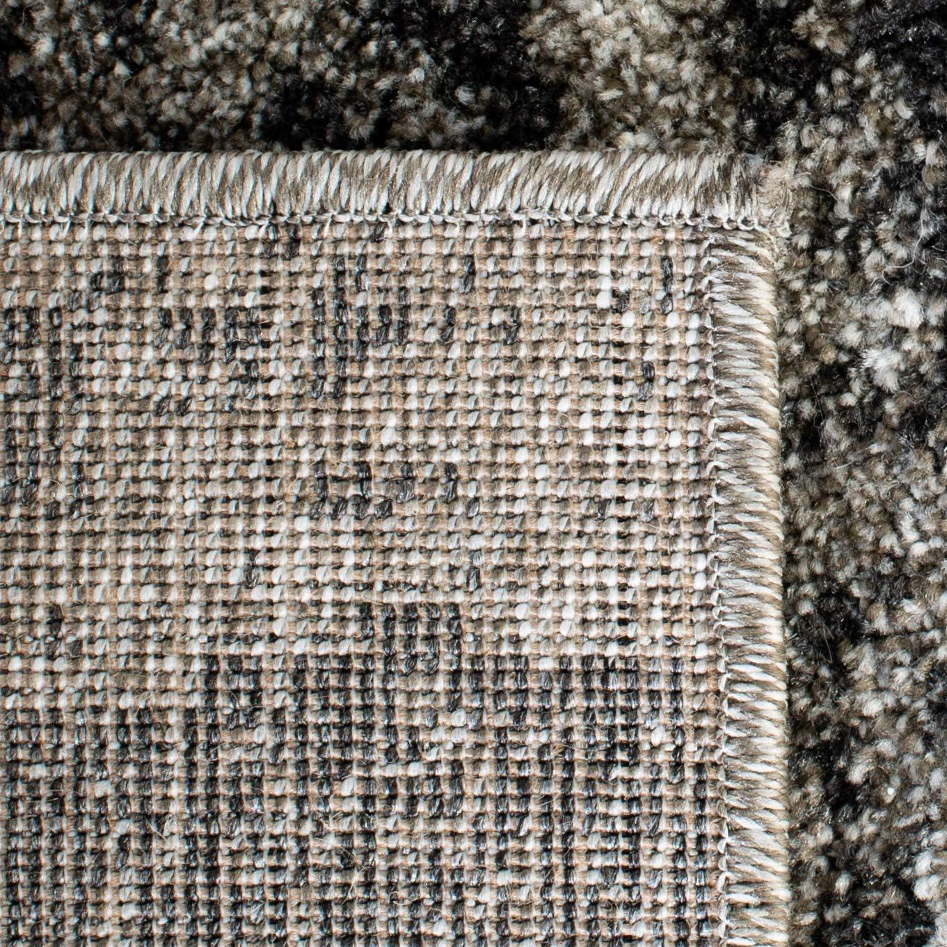 Retro RET2693 Power Loomed Indoor Area Rug - Dark Grey/Light Grey - 6'x9' - Safavieh.