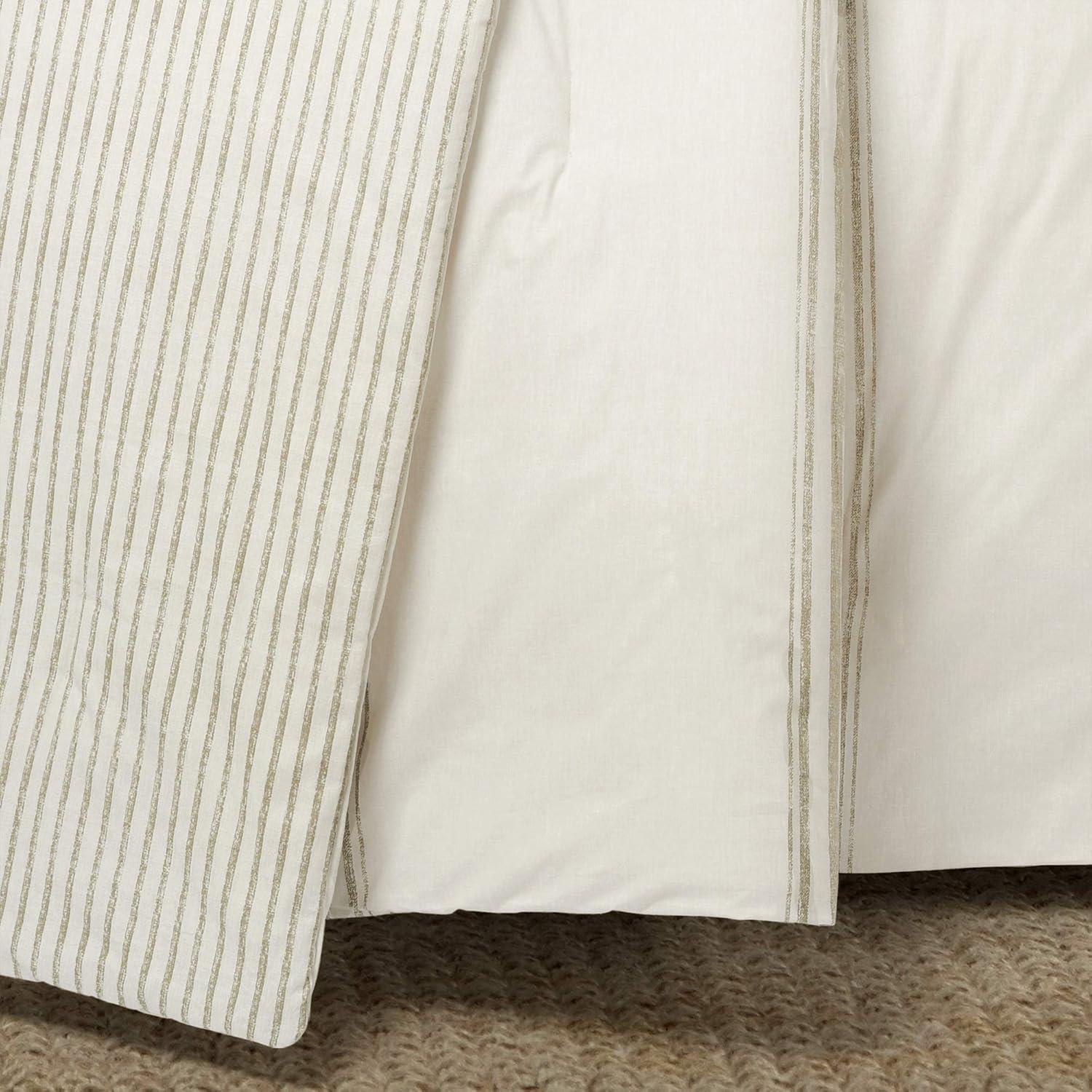 Farmhouse Standard Cotton Reversible Comforter Set