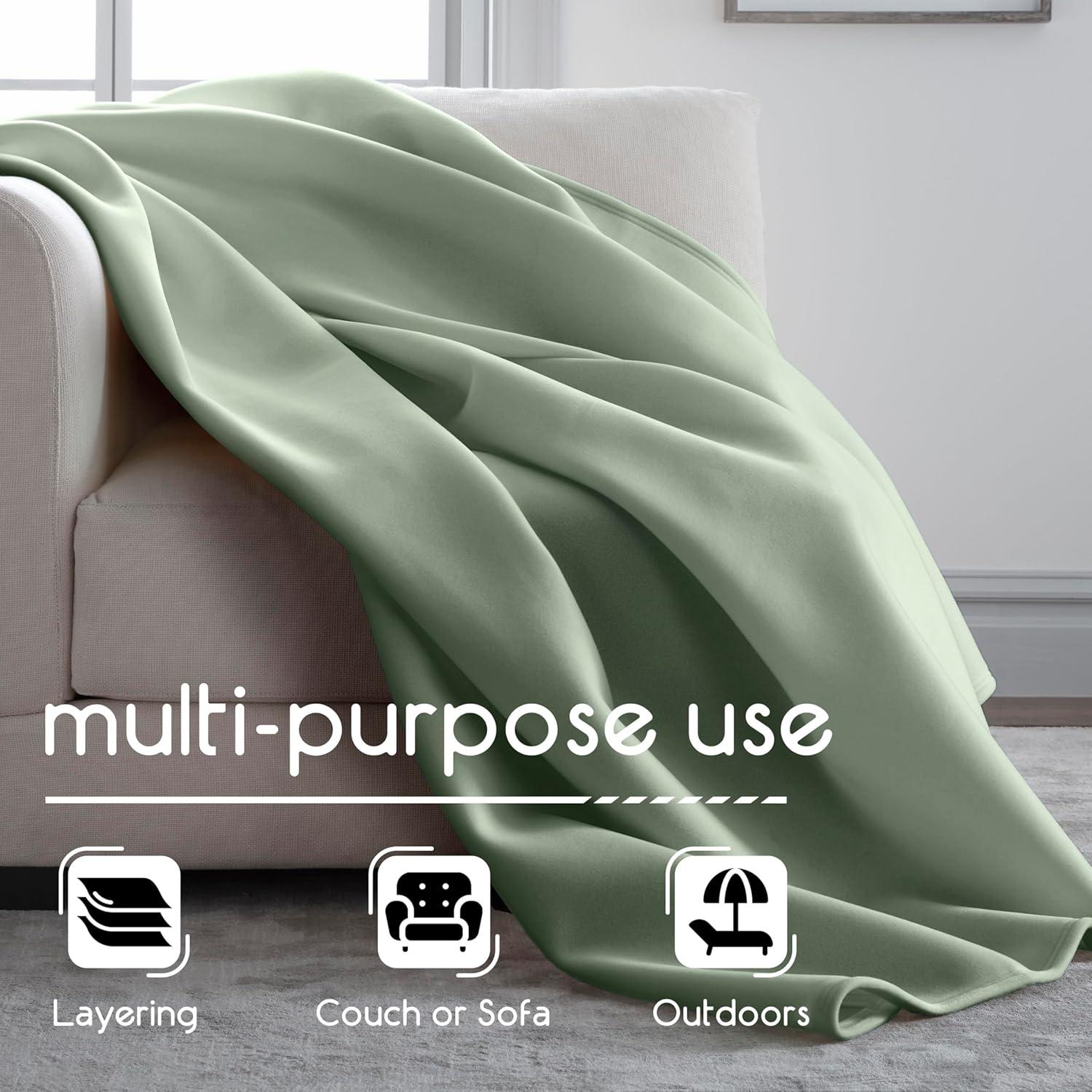 Vellux Throw Blanket, Original Blanket,  Snuggle-Ready,  Durable Machine Washable Pet Friendly, All-Season Comfort, Layering Bed Sofa Blanket, Blanket for Bed, Cozy Throw Blanket