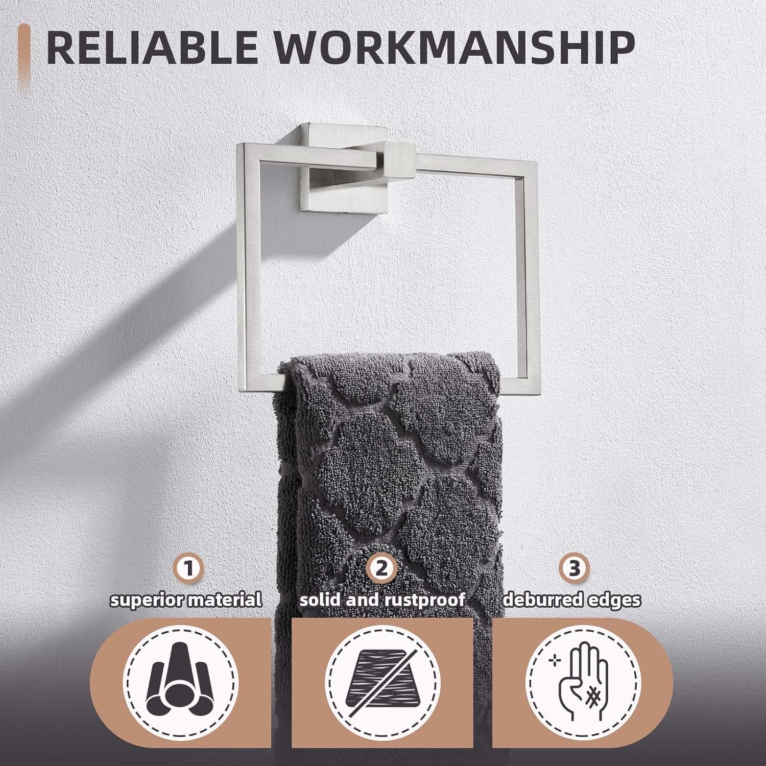 Wall Mounted Bathroom Towel Ring