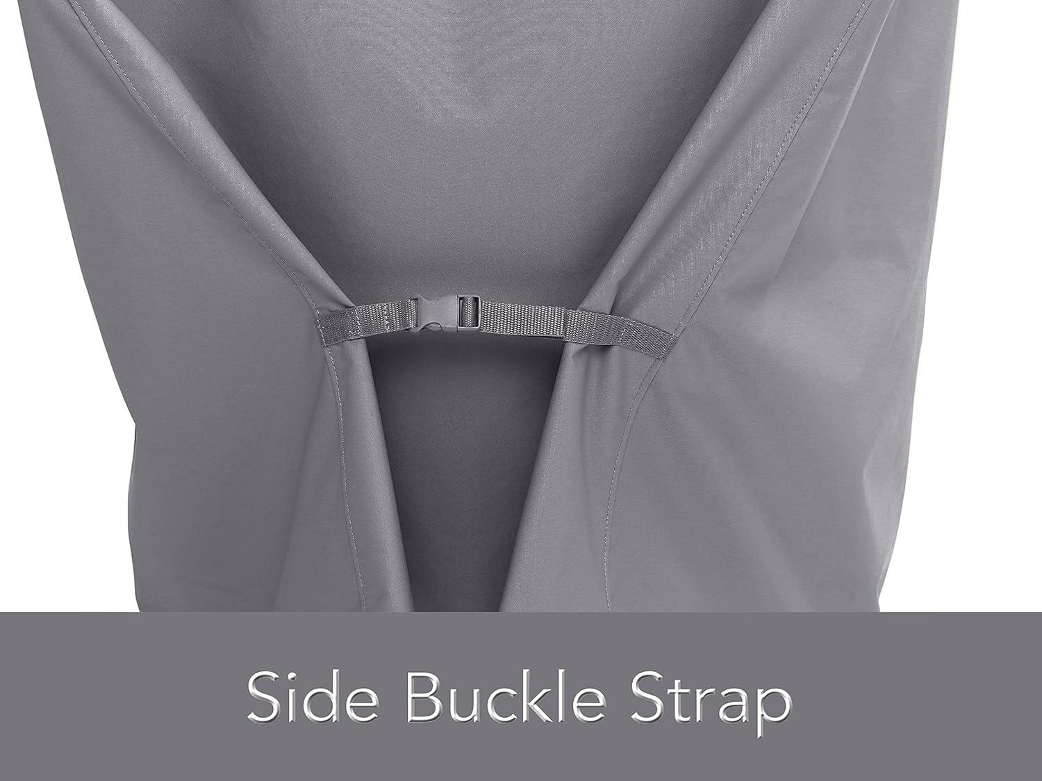 Grill Cover - Weather Resistant Outdoor Cover, Heavy Duty BBQ Covers for Large Outdoor Kitchen, 300D Polyester, 66 Inch, Charcoal