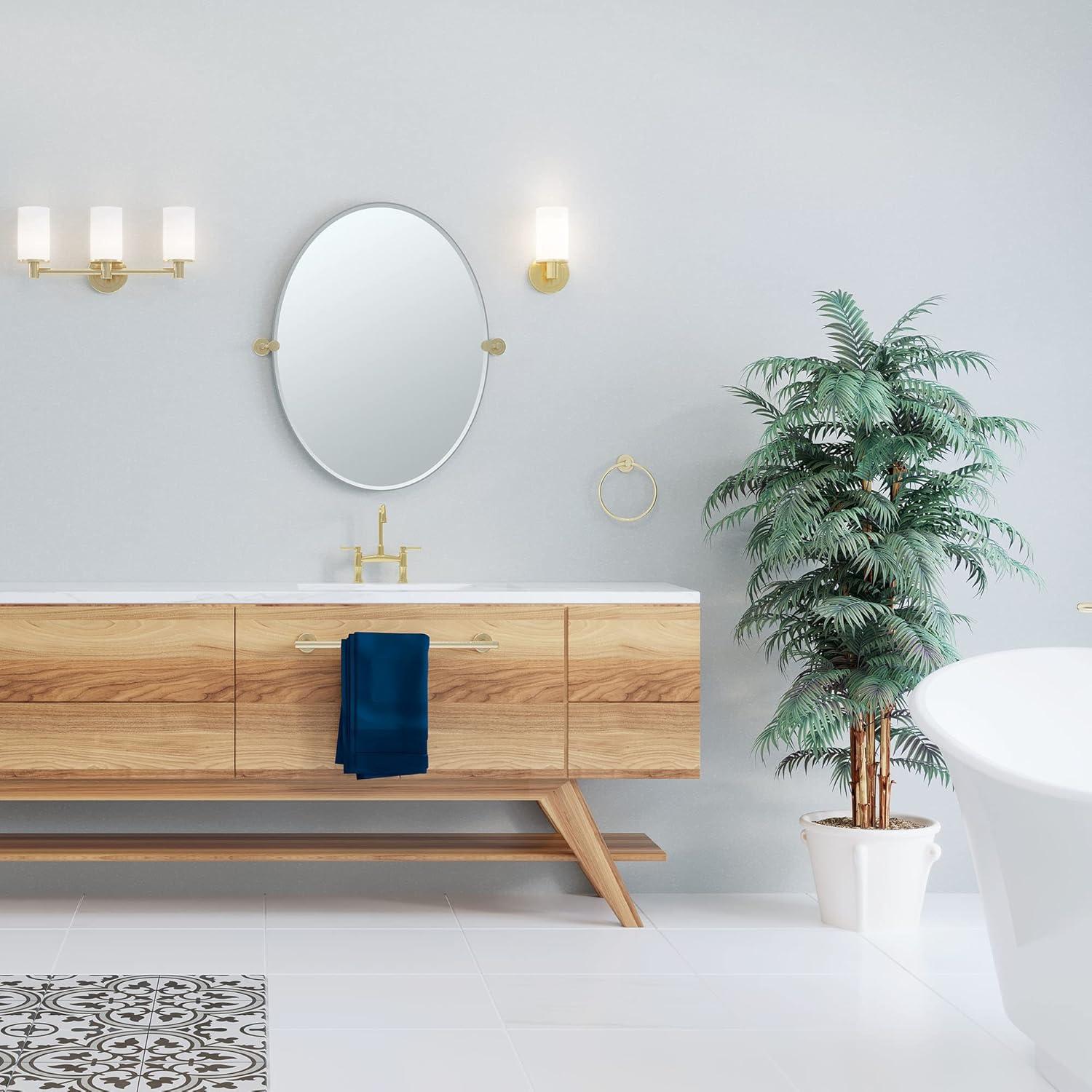 Designer II Wall Mounted 6.50" Towel Ring for Bathroom, Kitchen