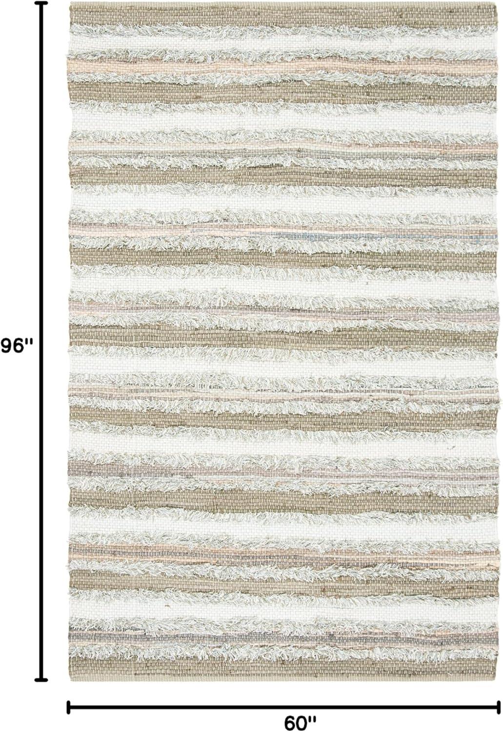 Montauk MTK951 Hand Woven Area Rug - Beige/Multi - 5'x8' - Safavieh.