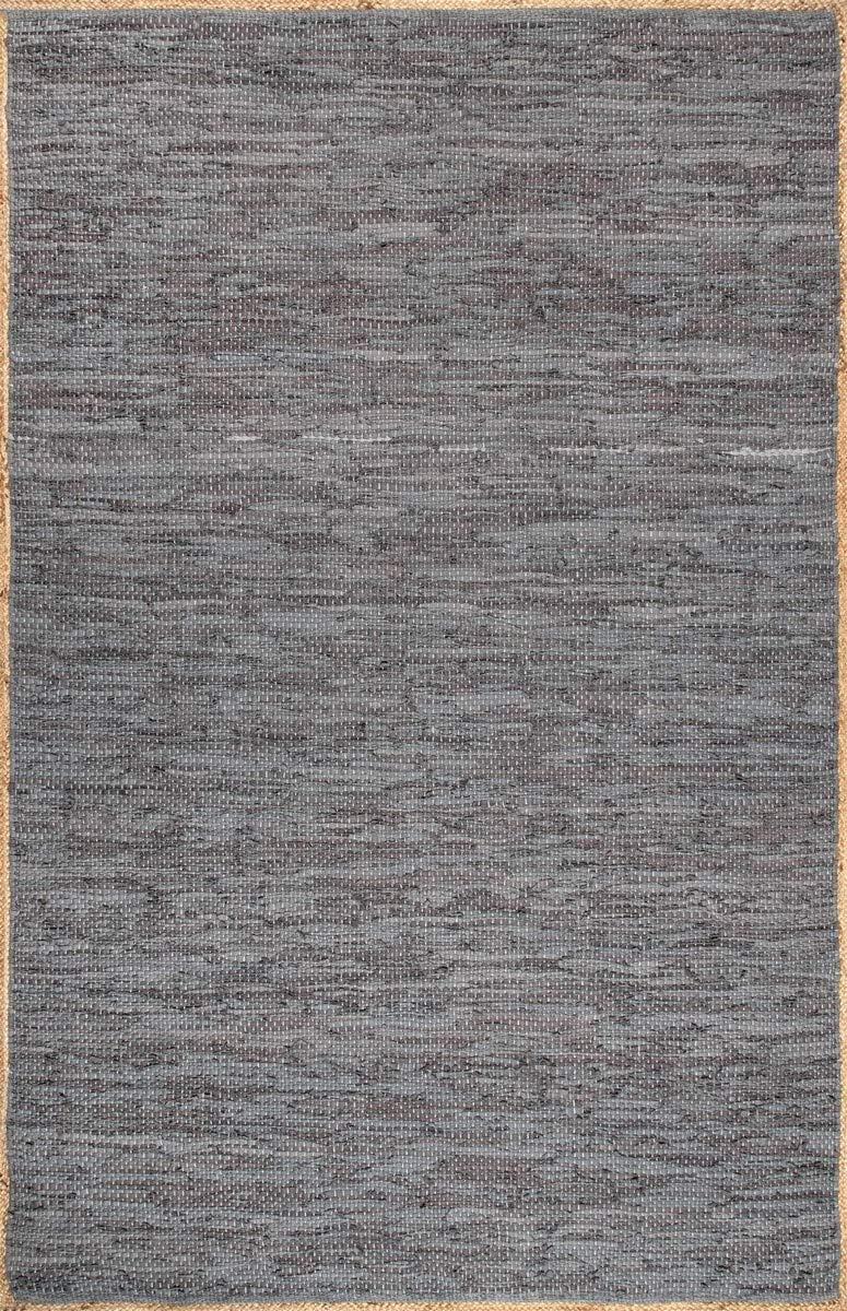 Nuloom Sabby Hand Woven Leather Flatweave Indoor Area Rug, 5' x 8'