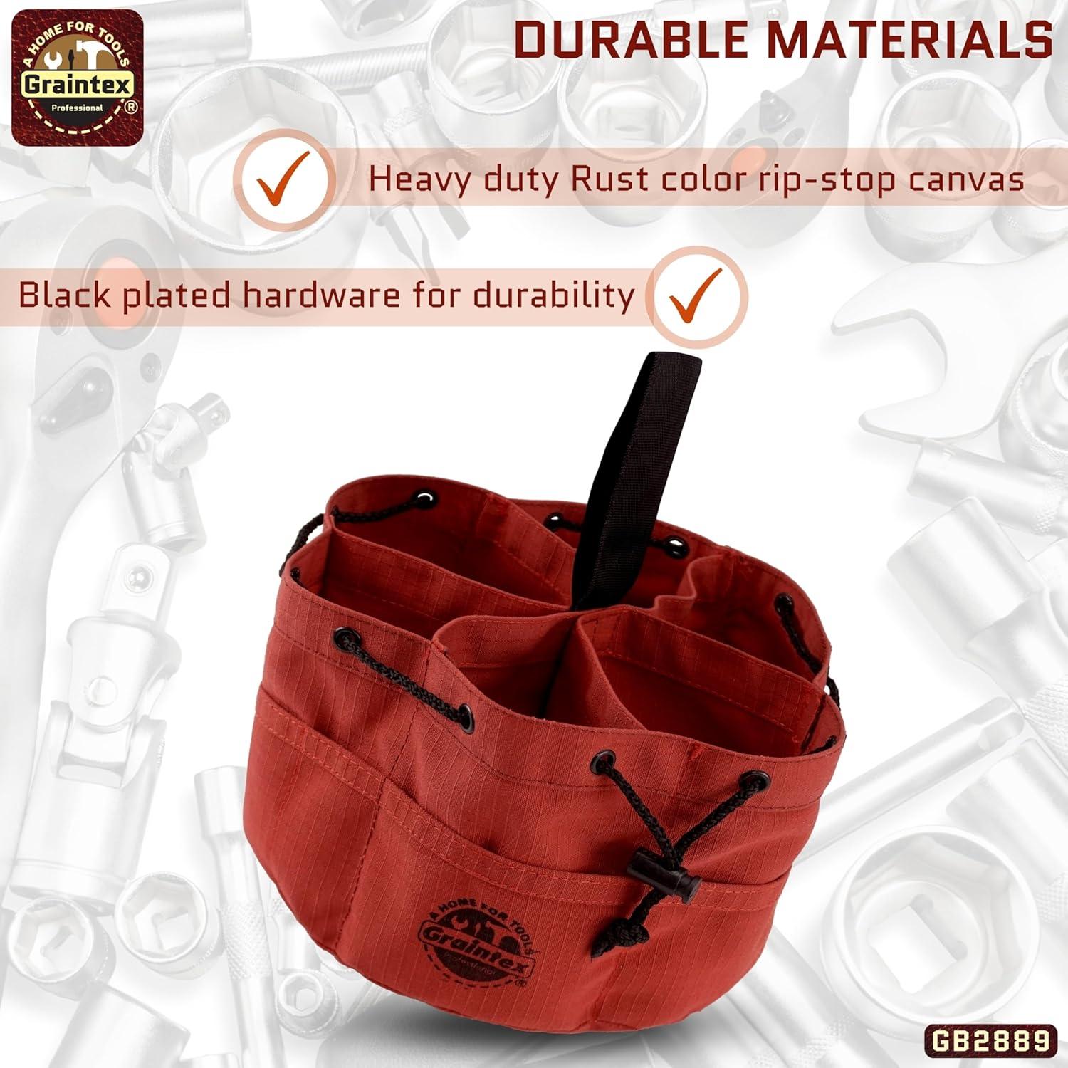 Graintex 10" Canvas Grab Bag