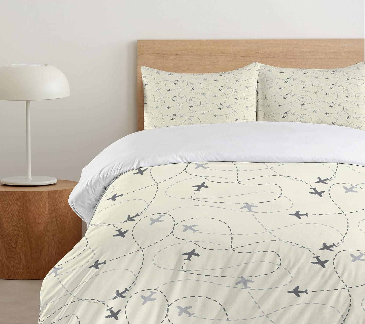Airline Modern & Contemporary Duvet Cover Set