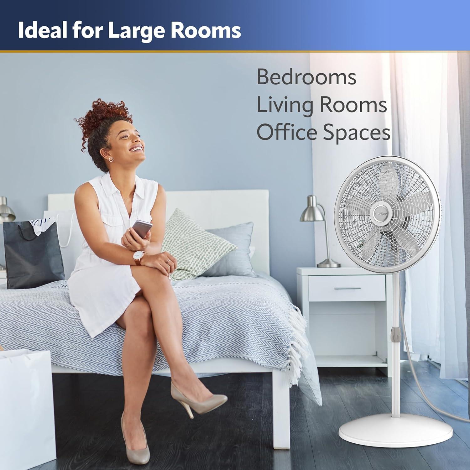 Lasko Lasko 18" Oscillating Pedestal/Standing Fan