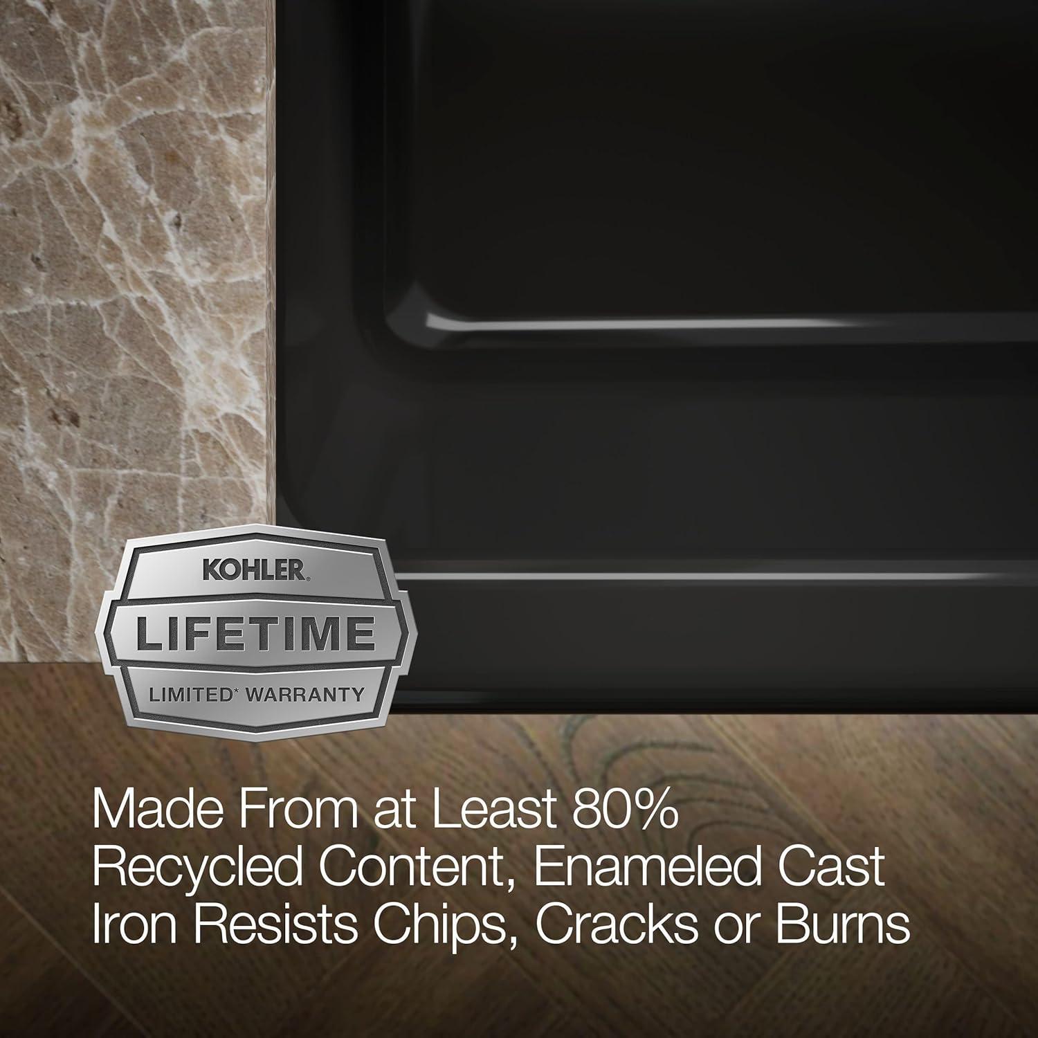 Whitehaven® Self-Trimming 36" L x 22" W Farmhouse Kitchen Sink