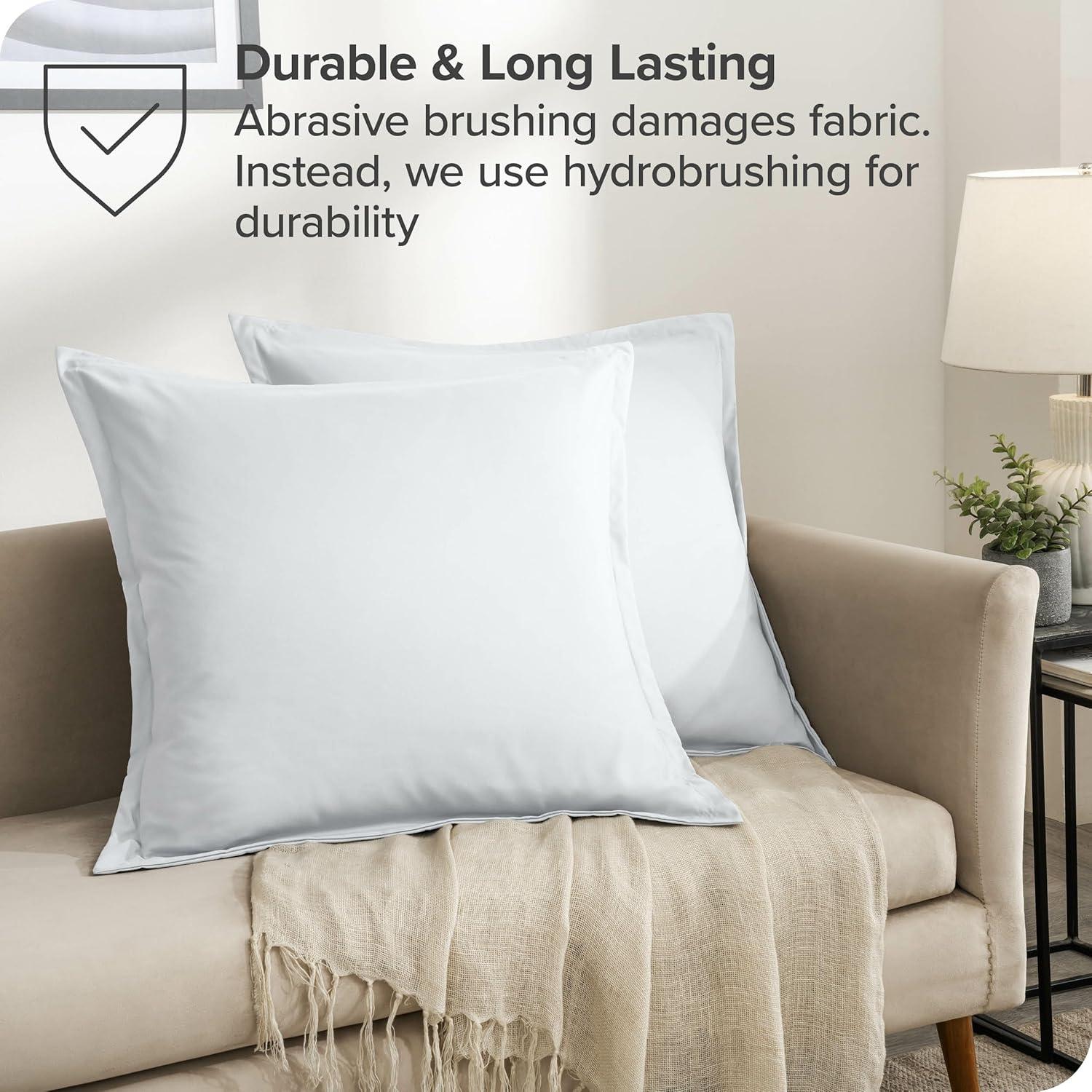 Bare Home Pillow Sham (Set of 2)