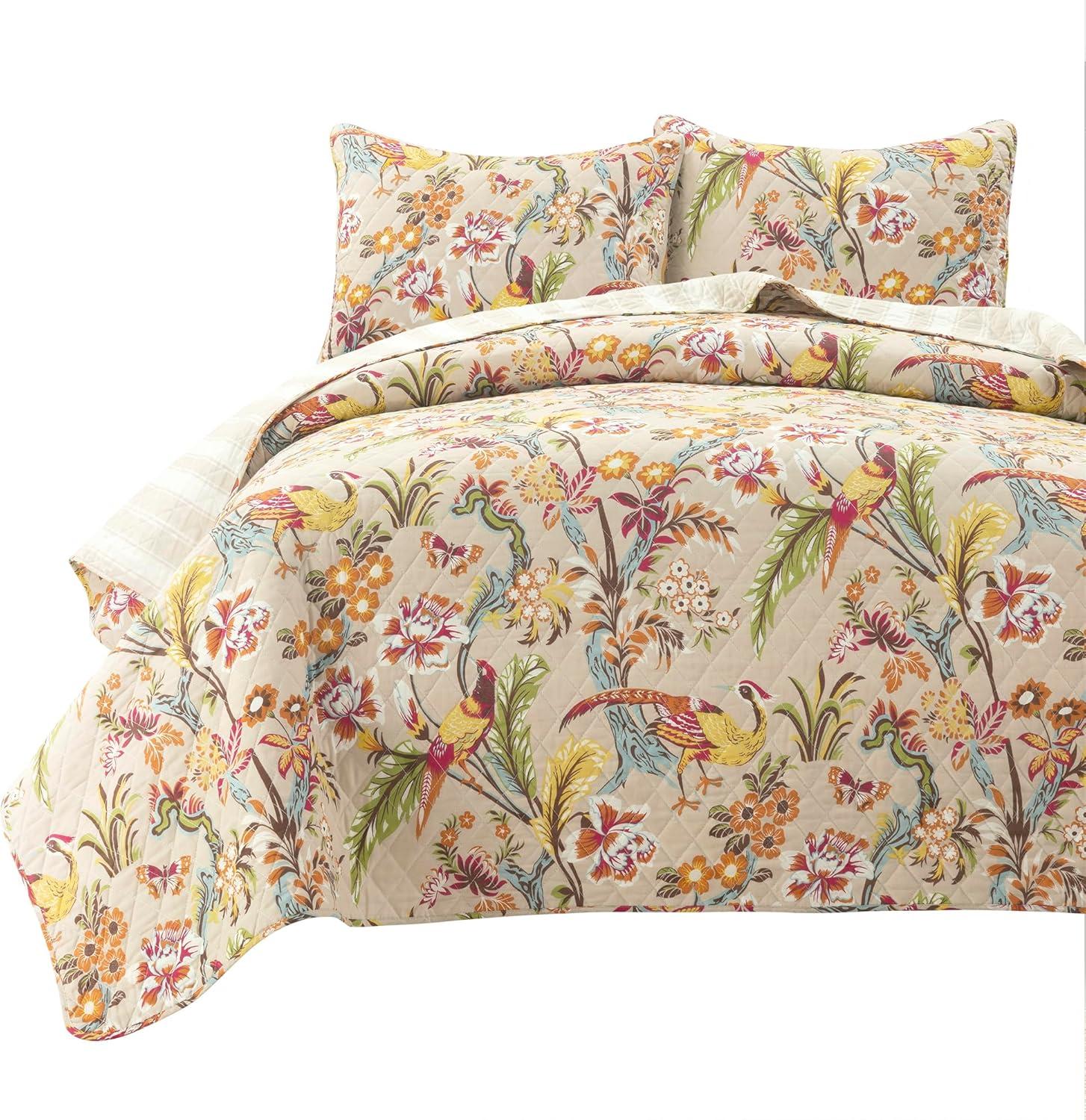 Lush Decor Dolores Reversible Quilt Set