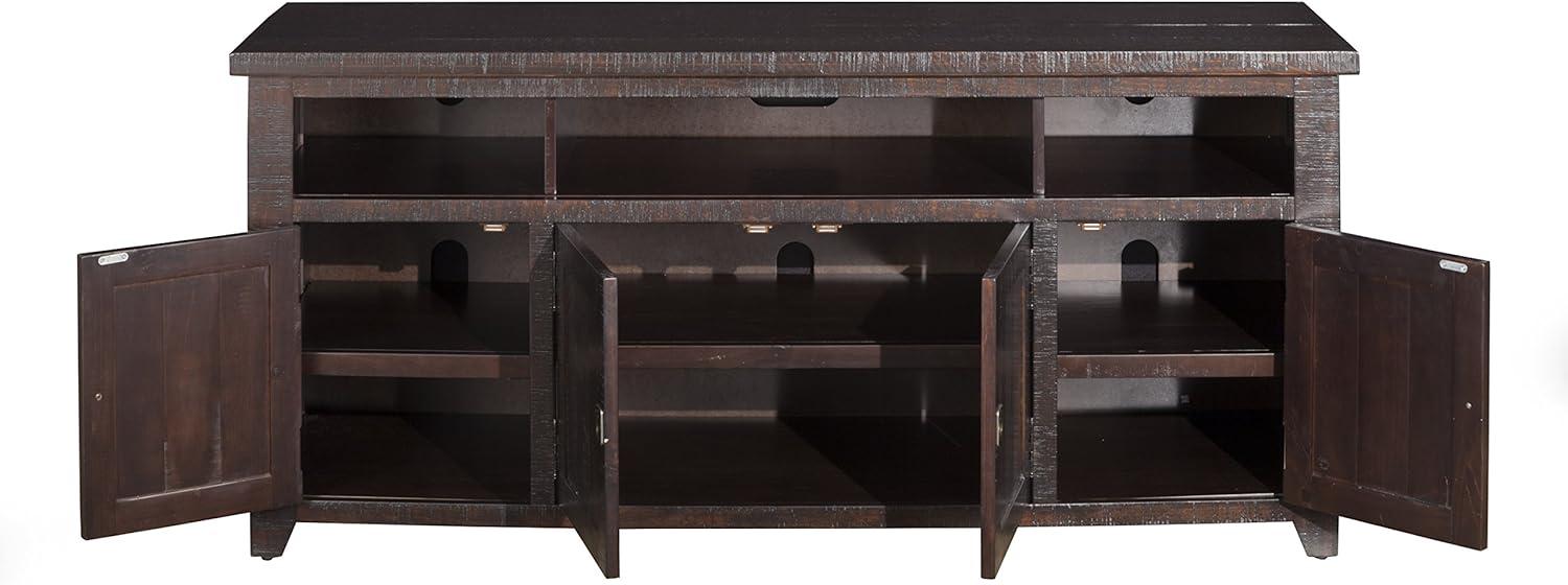 Coffee Plantation 65" Solid Wood TV Stand Espresso - Martin Svensson Home