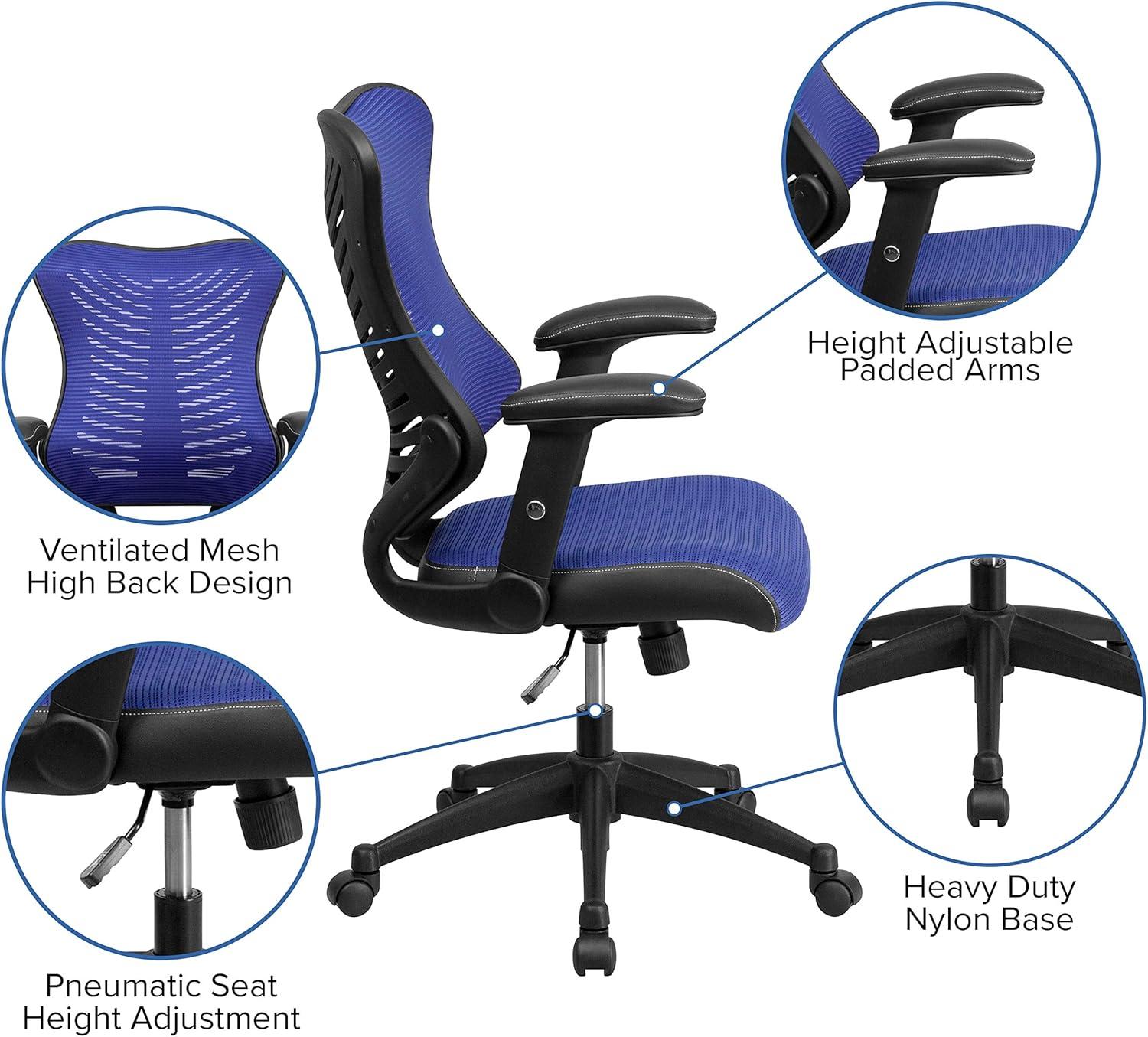 Siwar High-Back Designer Ergonomic Office Chair with Adjustable Armrests