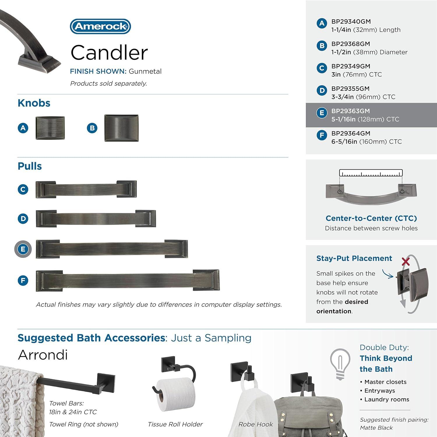 Amerock Candler Center to Center Arch Pull