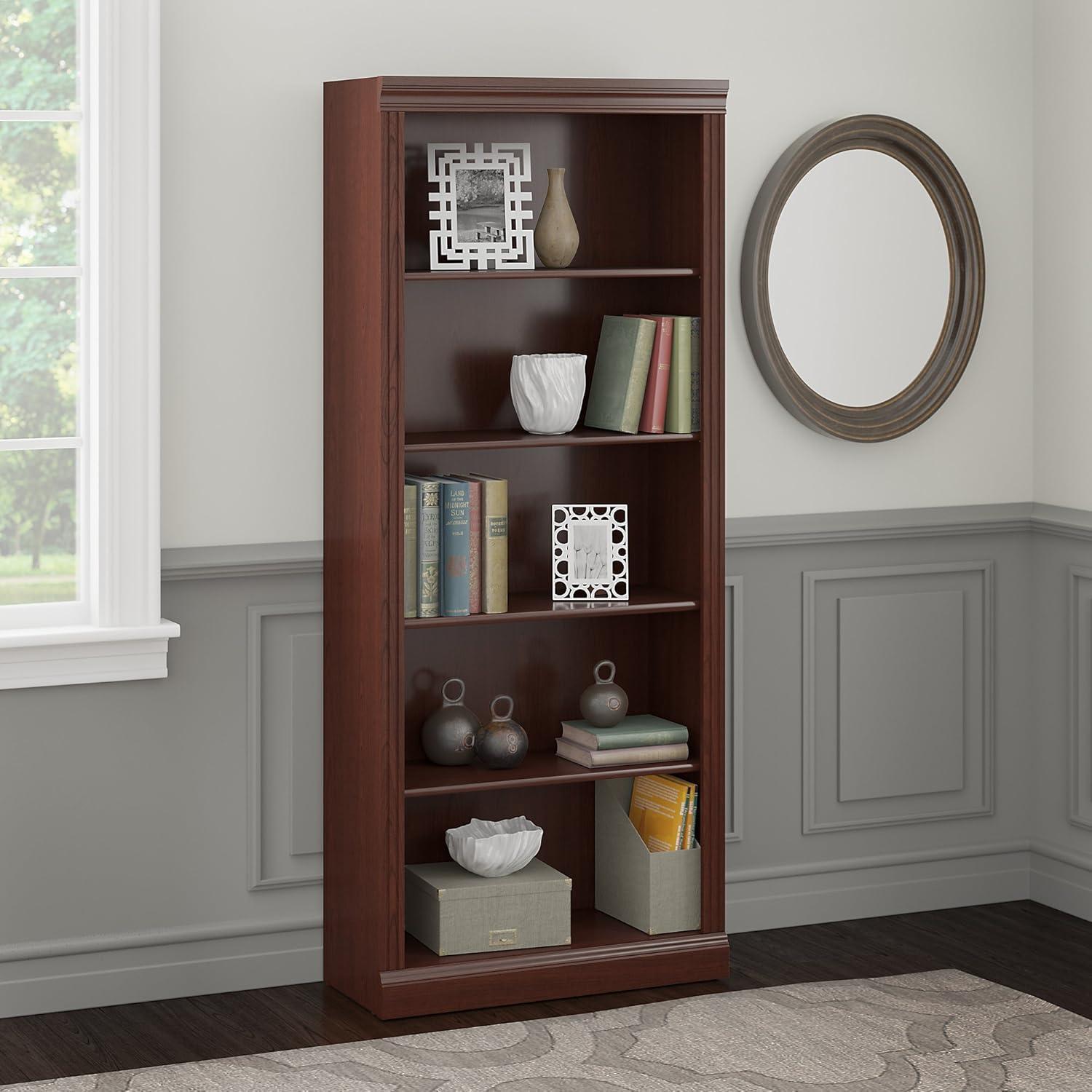 Bush Furniture Saratoga 5 Shelf Bookcase
