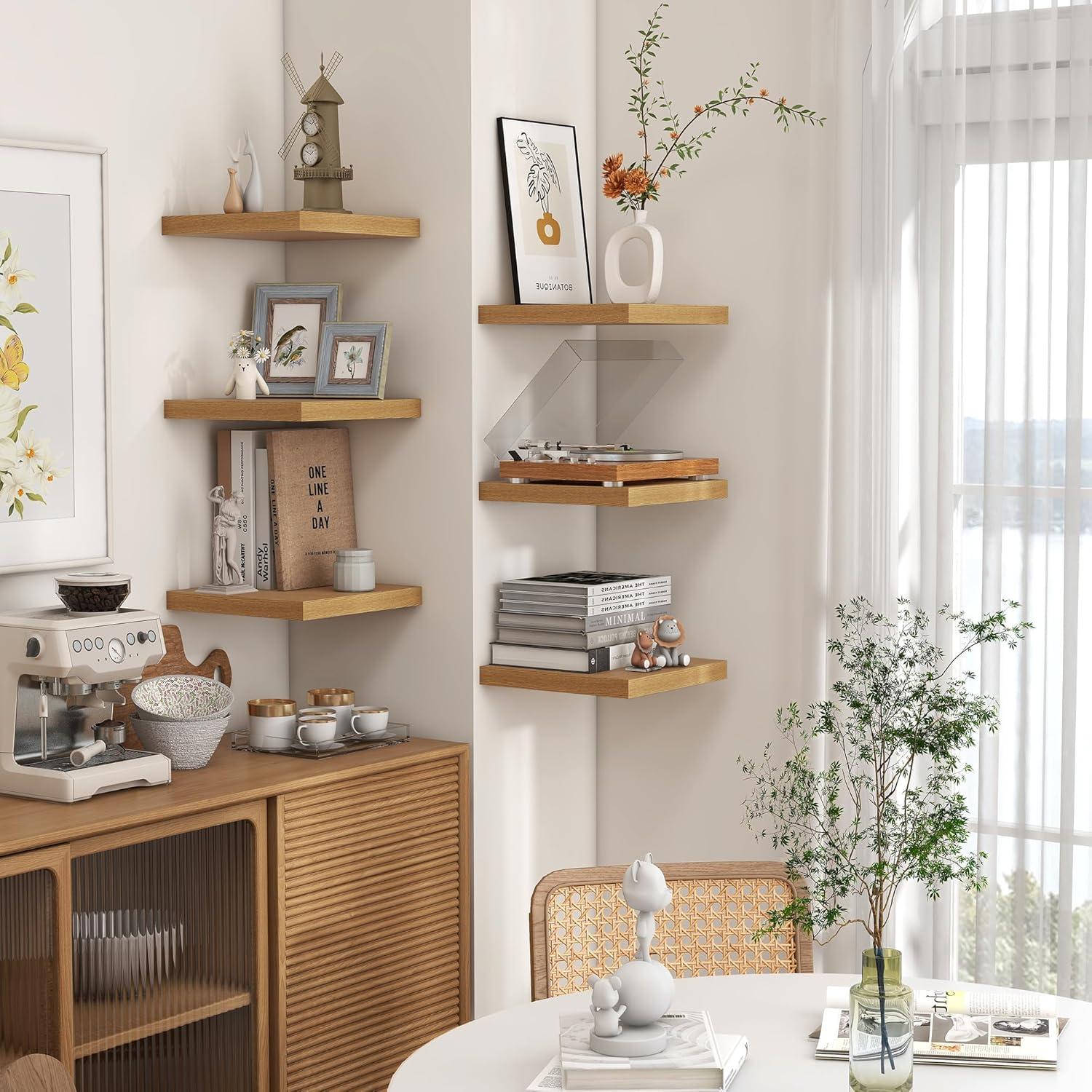 Hokku Designs Soeke 2 Piece Floating Shelf