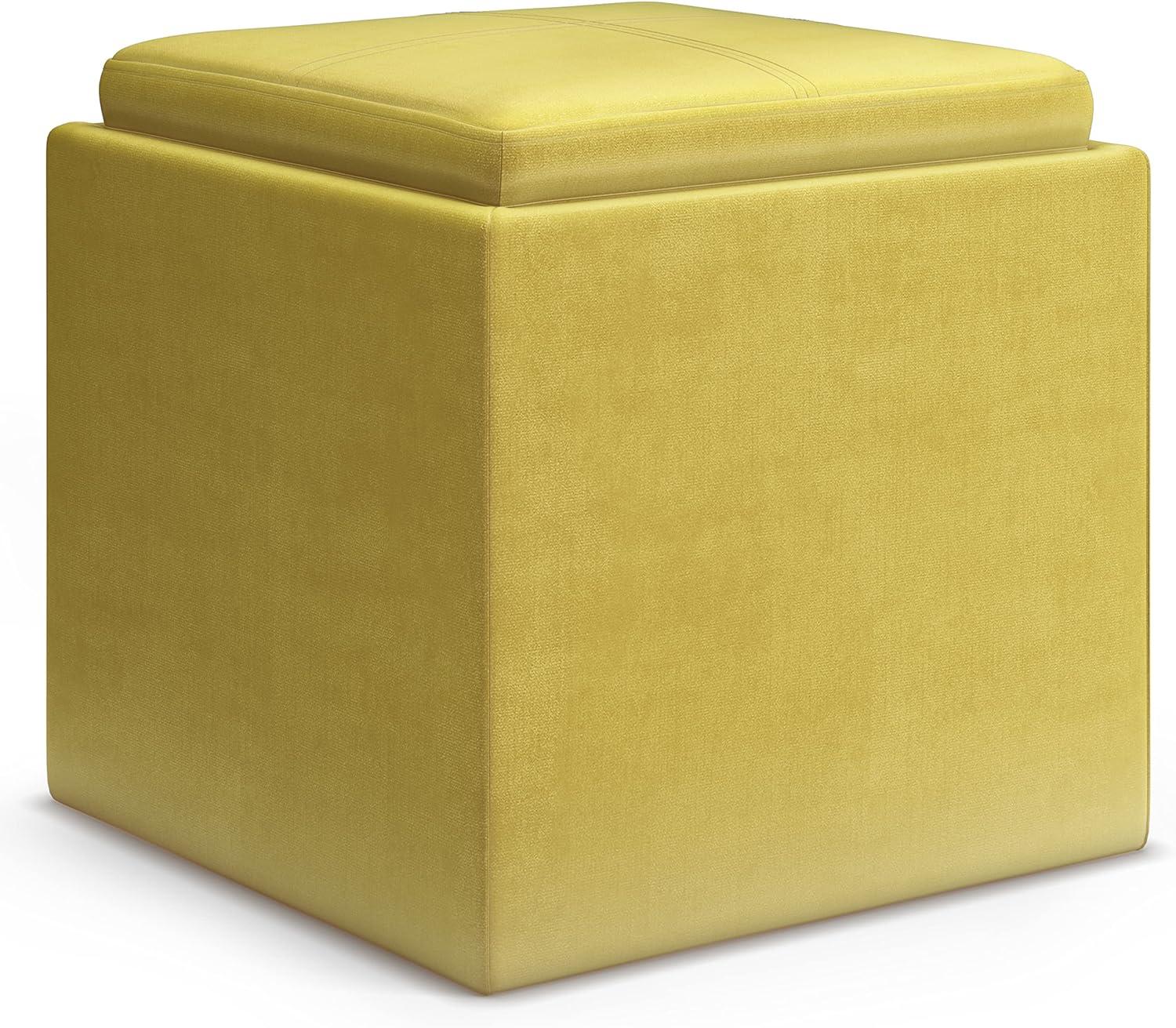 Rockwood Velvet Ottoman