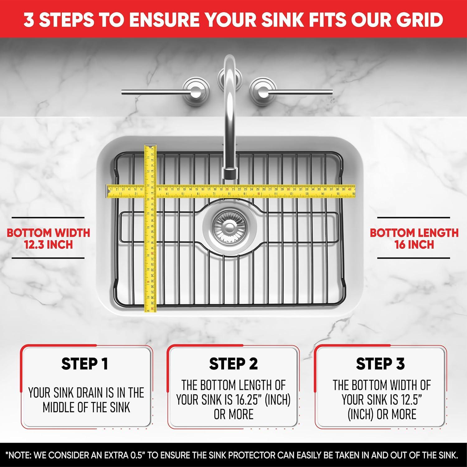 Steel Over The Sink Dish Rack
