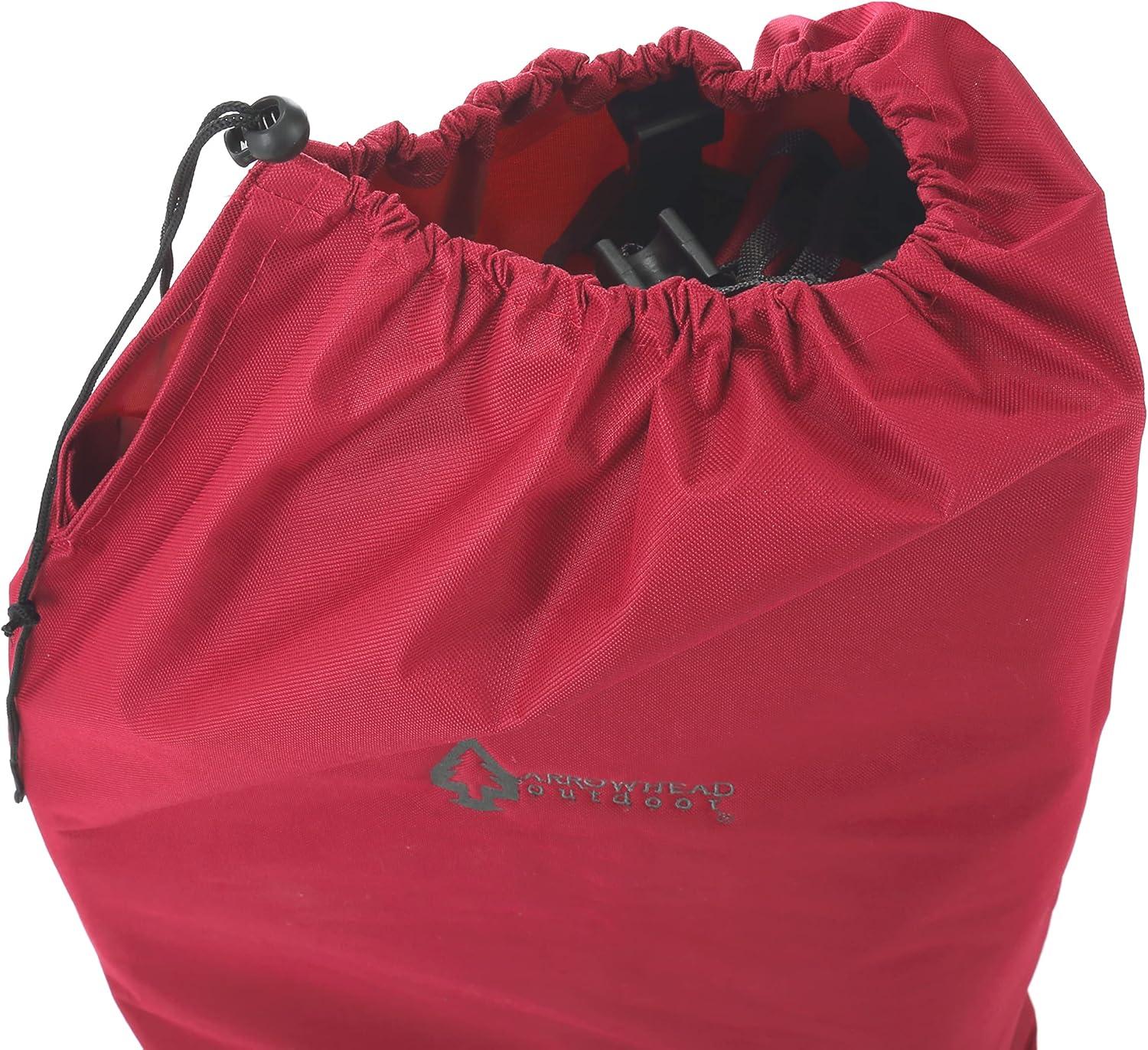 ARROWHEAD Outdoor Round Fabric Outdoor Folding Camping Table