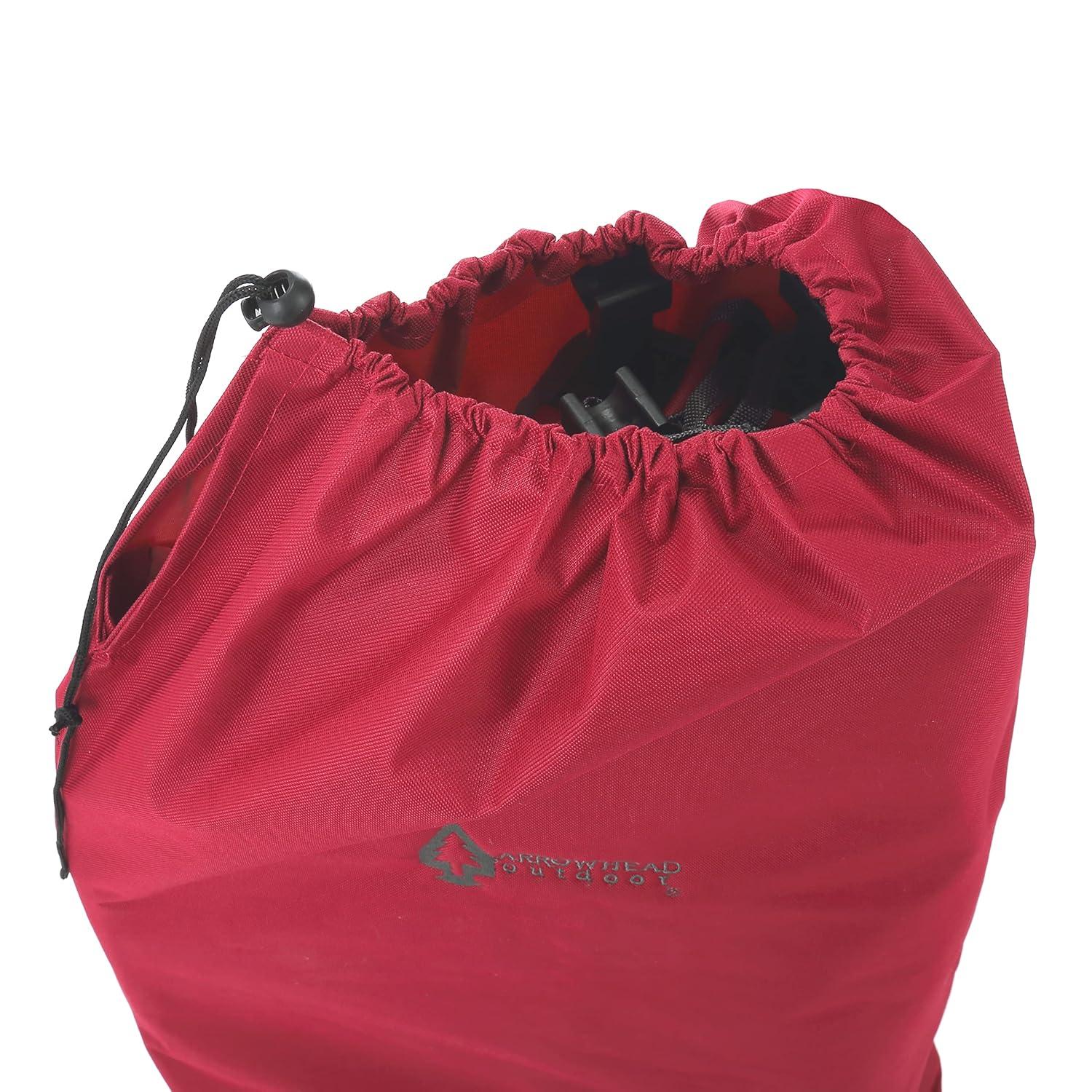 ARROWHEAD Outdoor Round Fabric Outdoor Folding Camping Table