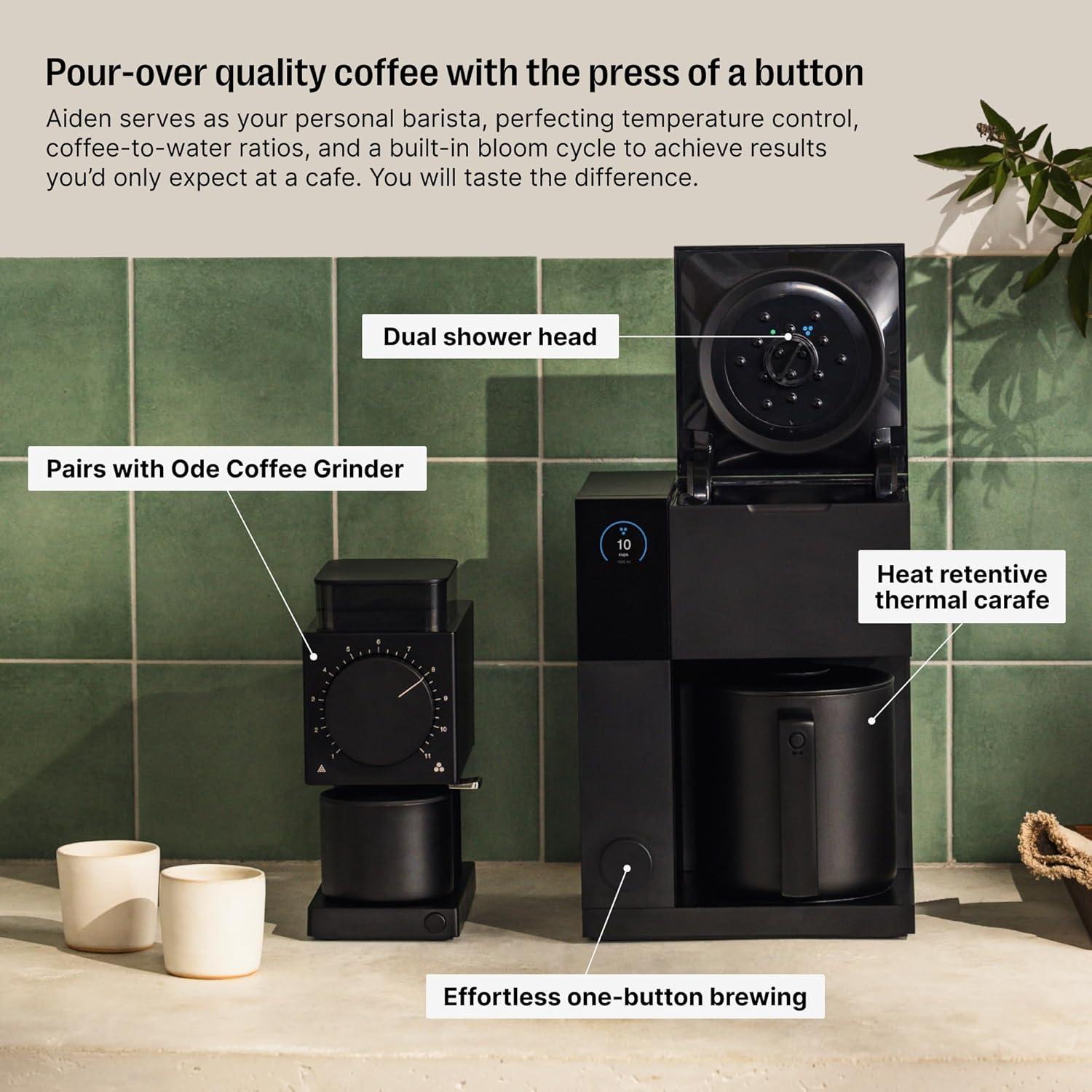 Fellow Aiden Matte Black Precision Coffee Maker