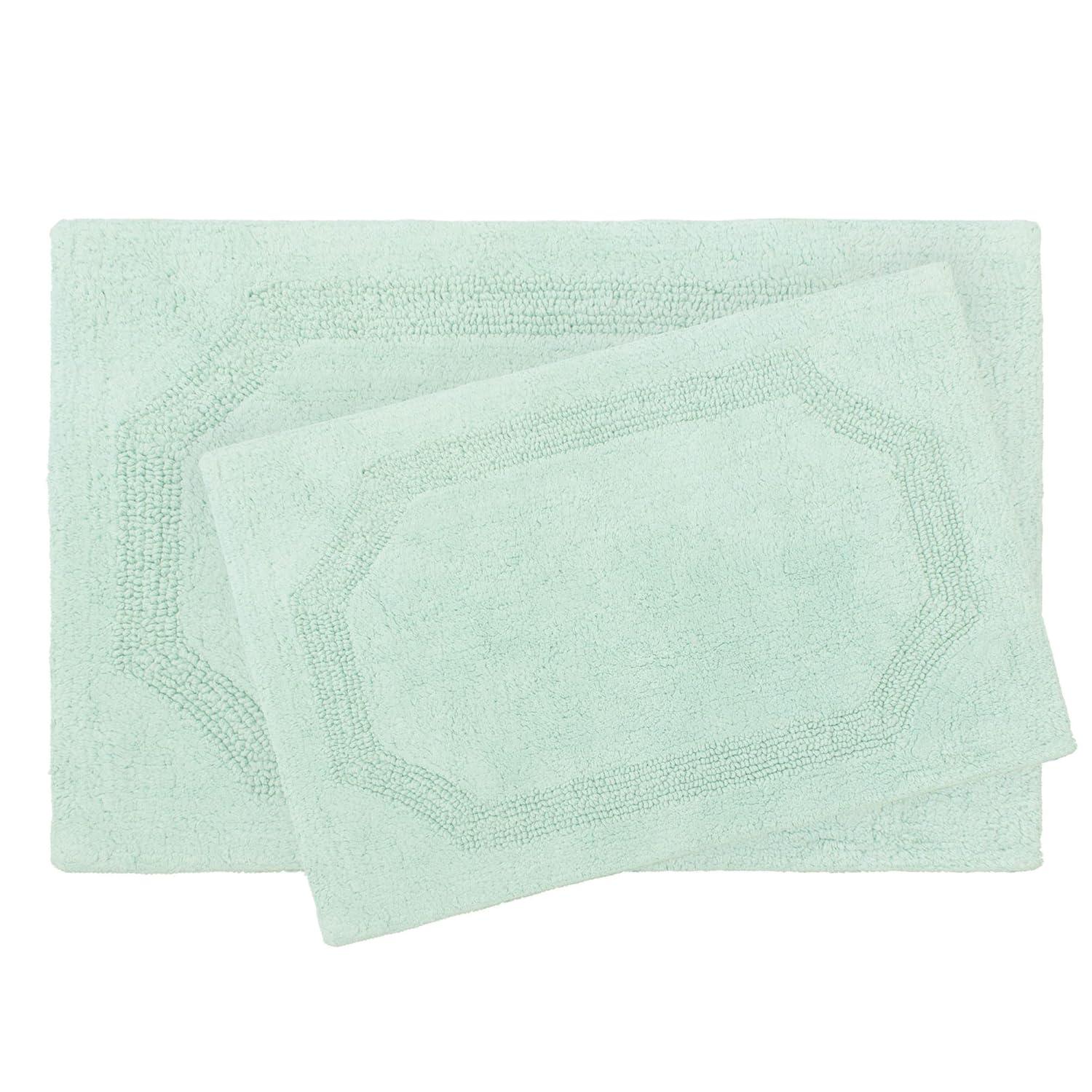 Laura Ashley Laura Ashley Reversible Cotton Bath Rug