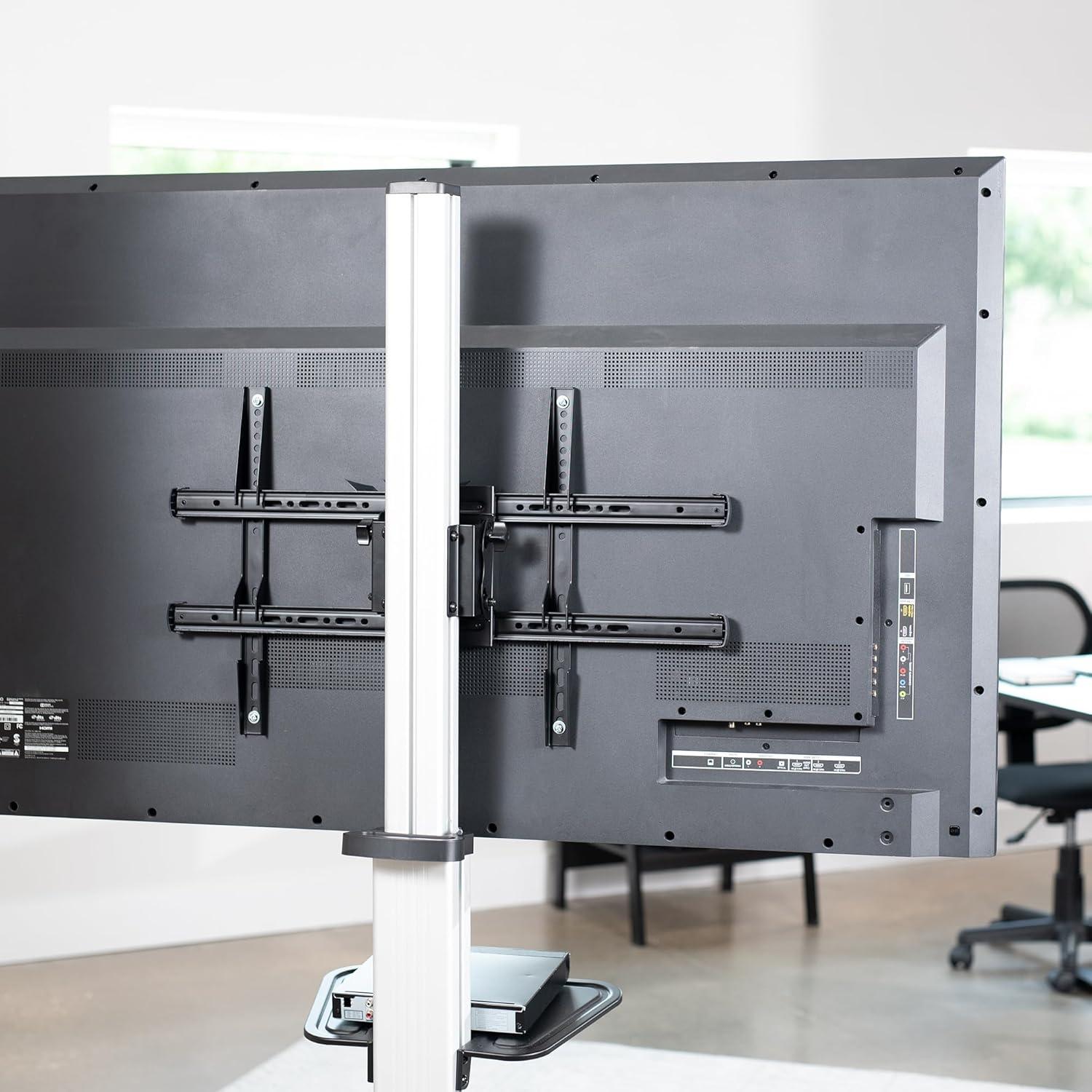 Vivo Heavy Duty TV Cart for 32" to 83" Screens, STAND-TV09