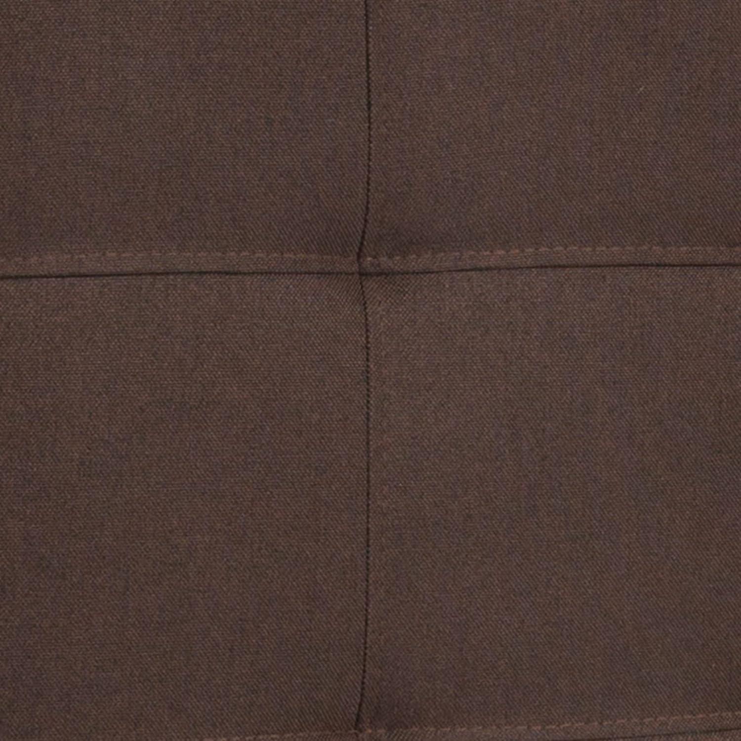 Emma and Oliver Quilted Tufted Upholstered Full Size Headboard in Beige Fabric