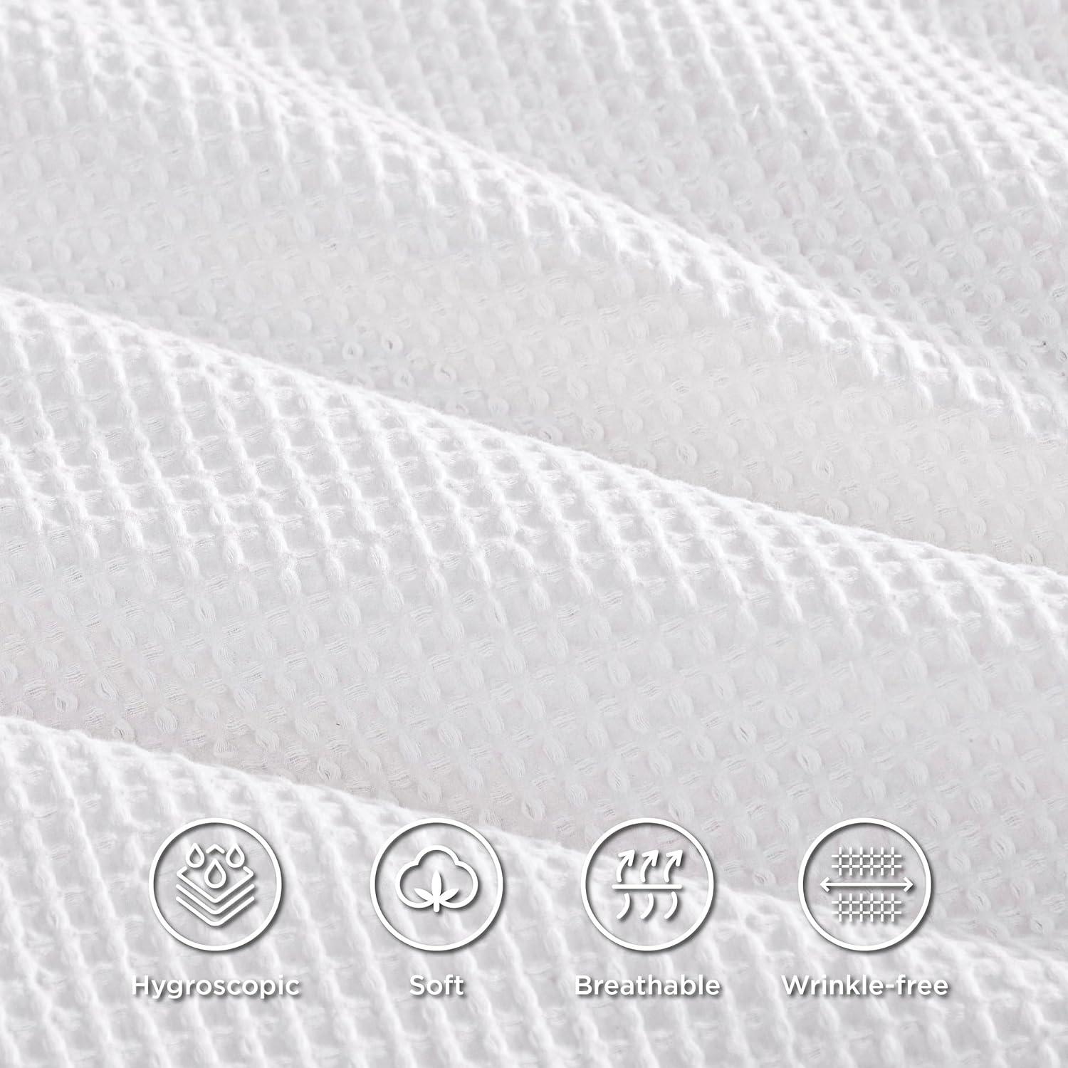Bedsure Bedsure 100% Cotton Waffle Weave Duvet Cover