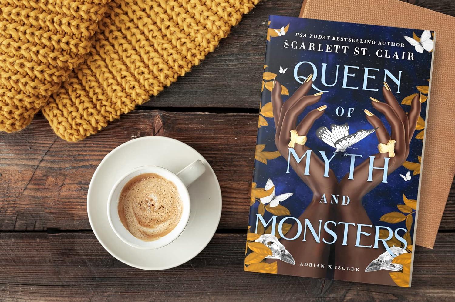 Queen of Myth and Monsters - (Adrian X Isolde) by  Scarlett St Clair (Paperback)