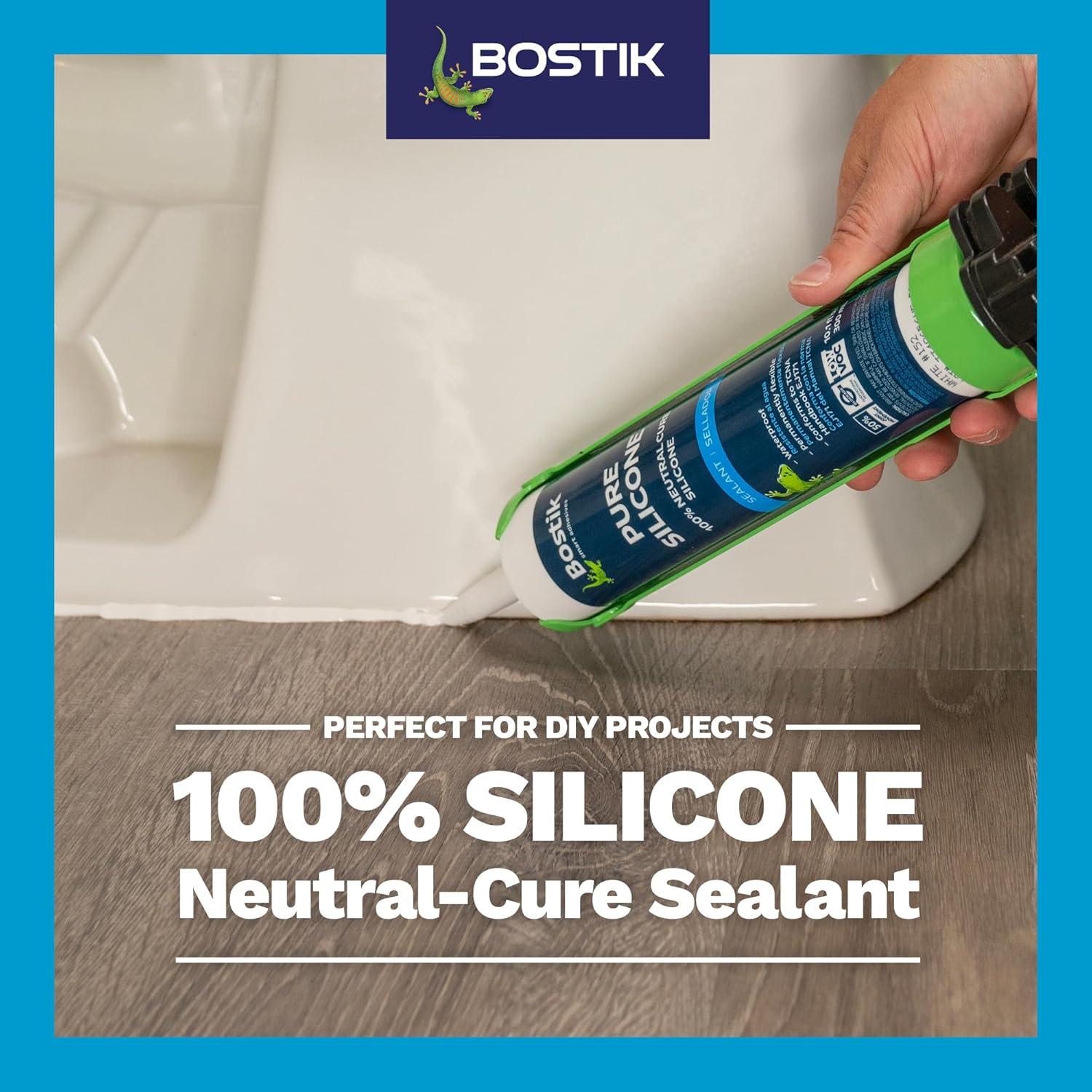 BOSTIK Bostik Silicone Caulk 10.1 oz