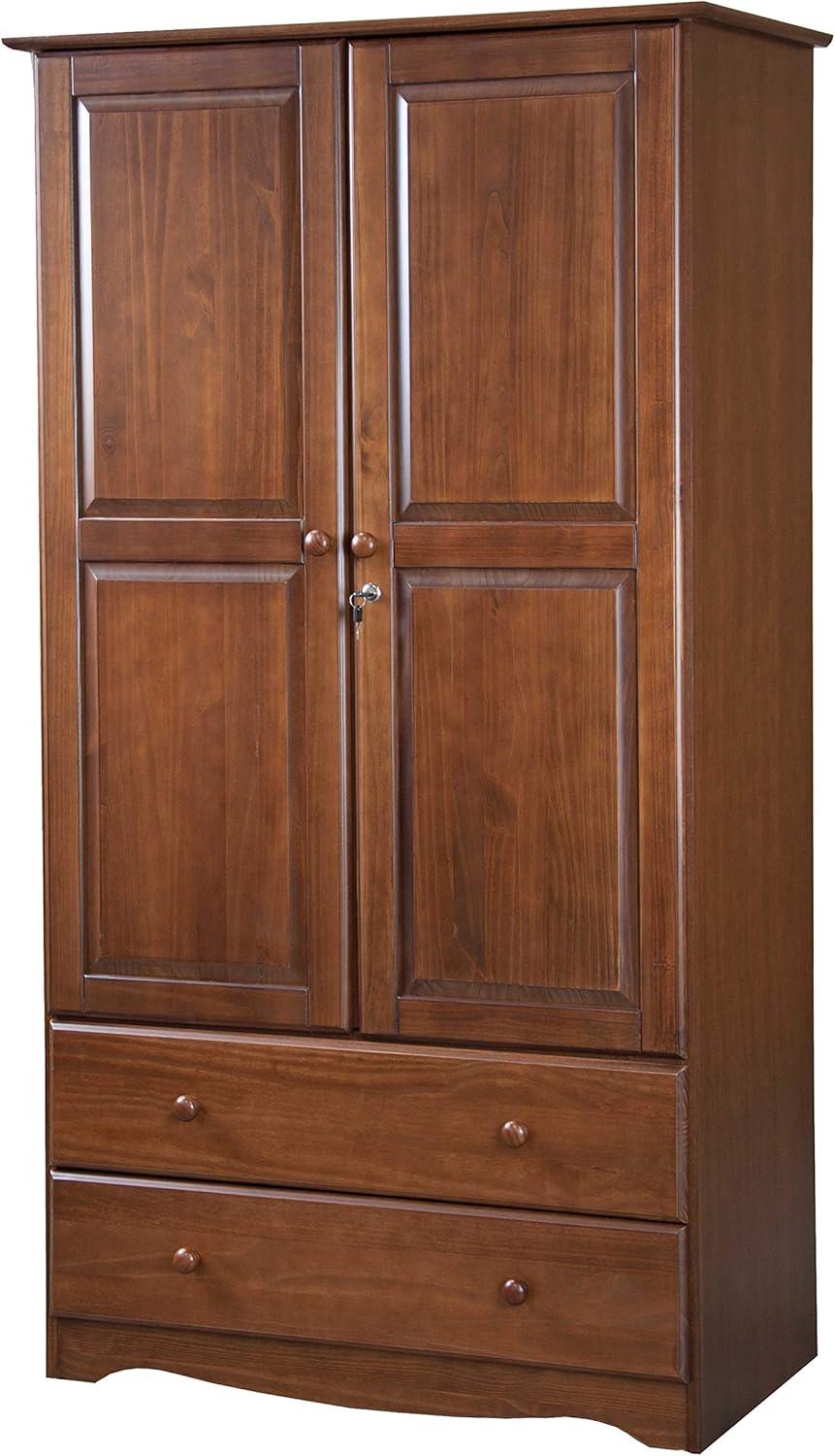 Winston Porter Primm 100% Solid Wood Large Shelf for Smart, Cosmo and Urban Wardrobe