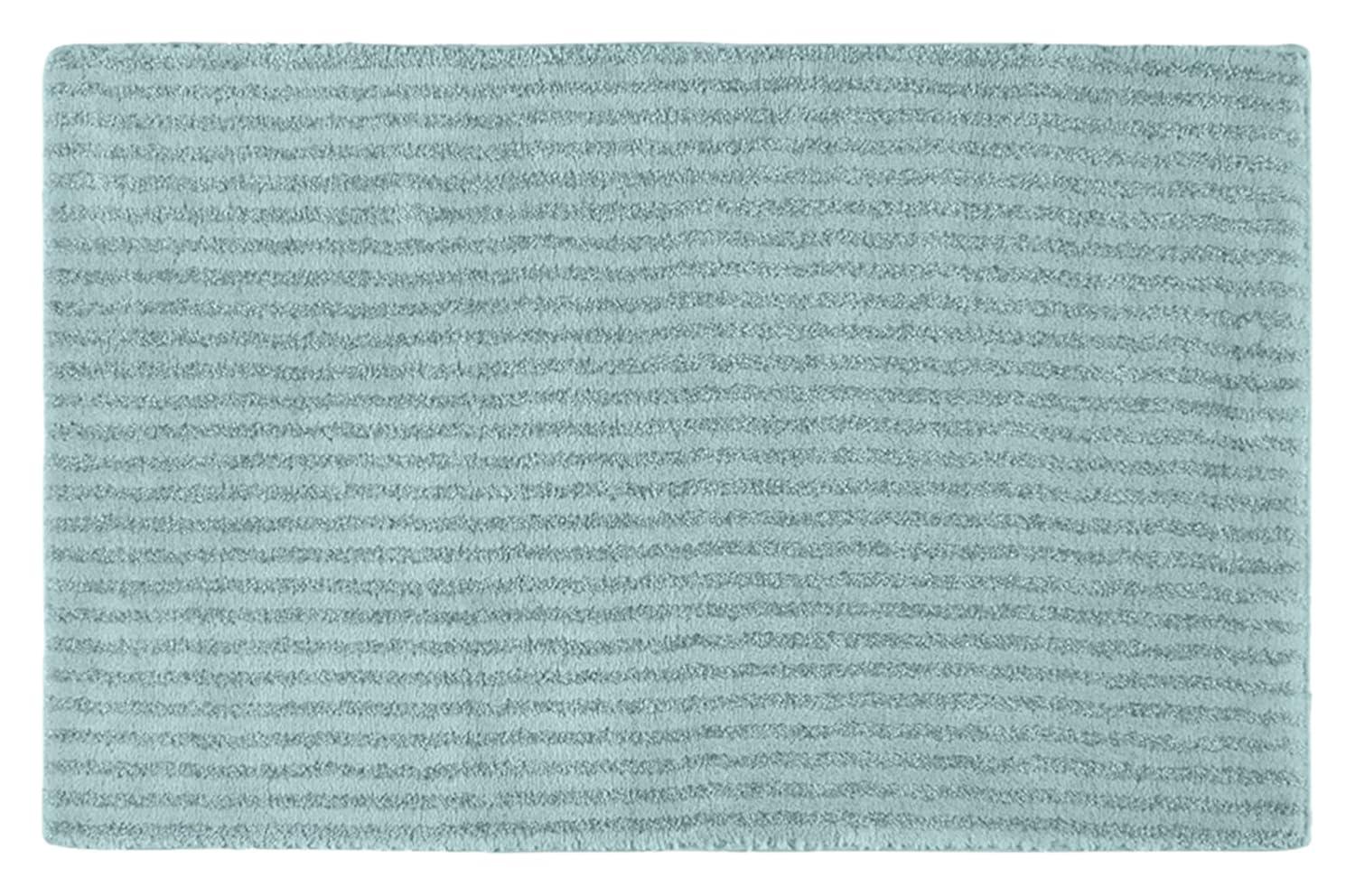 24"x40" Sheridan Plush Washable Nylon Bath Rug Sea foam - Garland