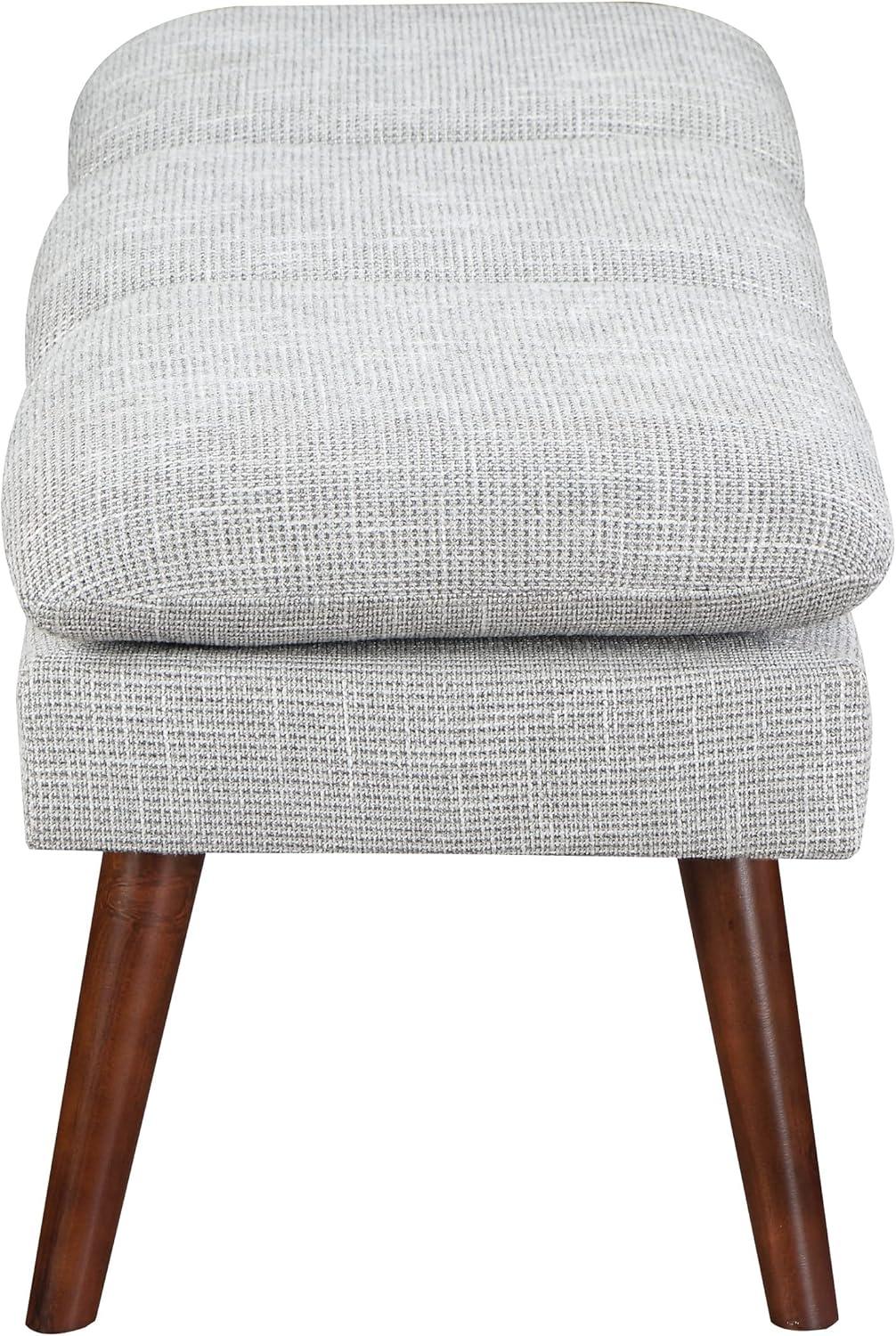 George Oliver Raynika 54" Mid-Century Bench