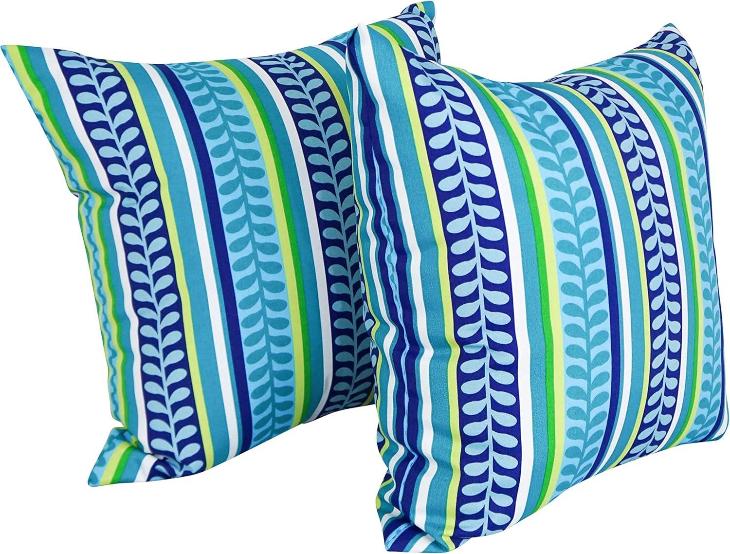 Indoor/Outdoor Reversible Throw Pillow