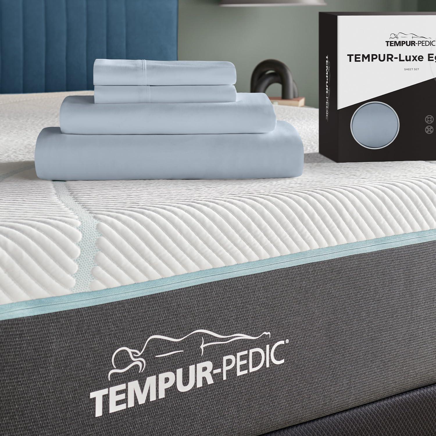 Tempur-Pedic Tempur Luxe Egyptian Cotton Sheet Set Sleepy Blue - Twin, Adult