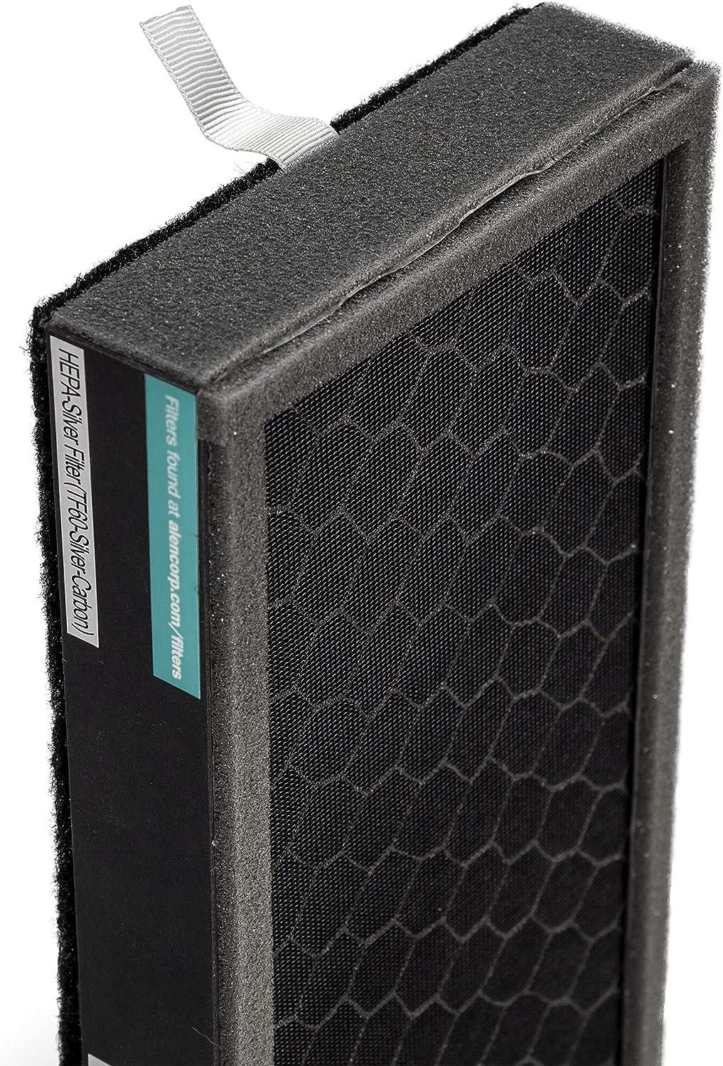 Alen Air Filter TF60-Pure Replacement HEPA Filter for T500 Air Purifier - Captures Allergens, Dust, & Mold (1 Filter)