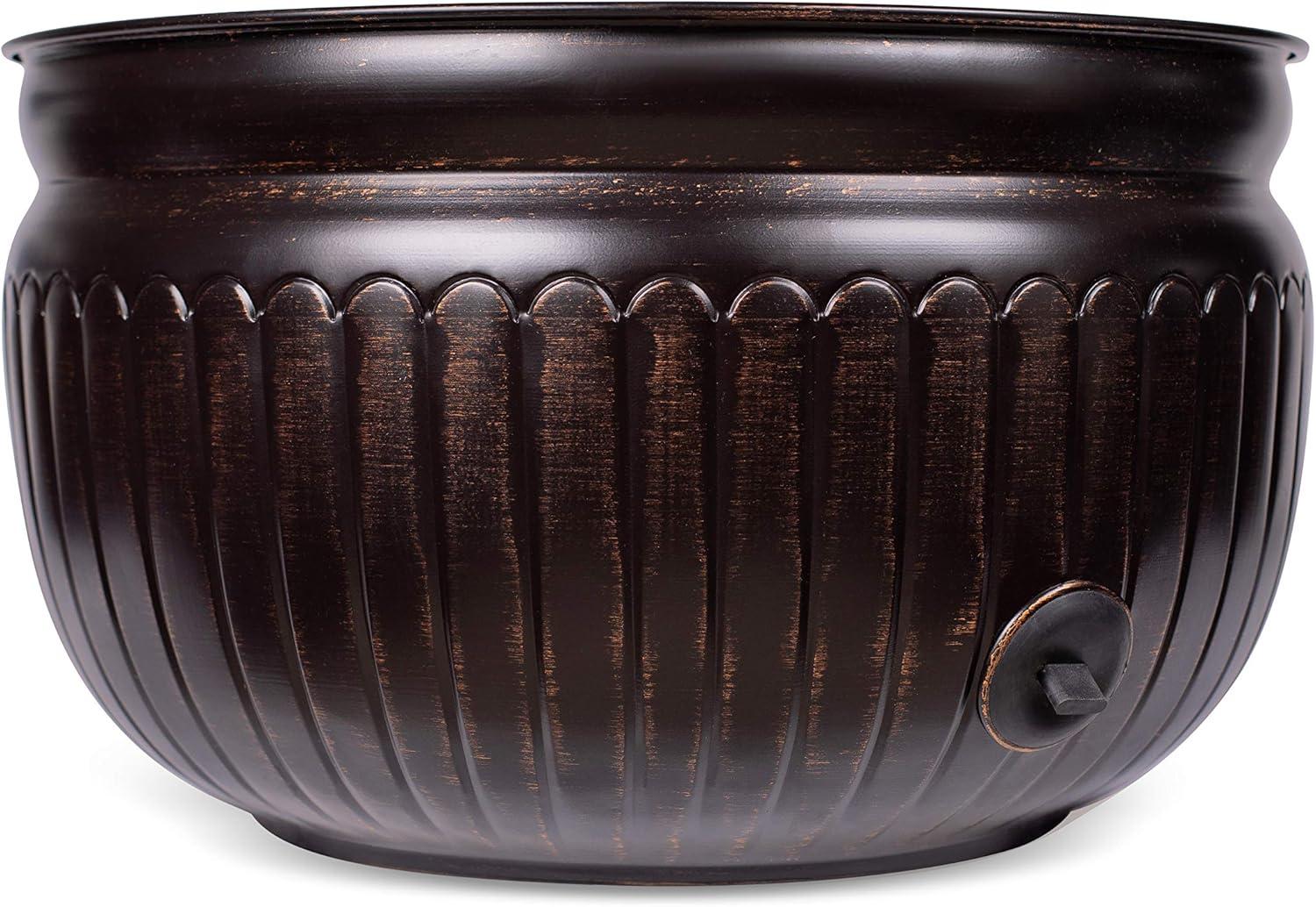 BirdRock Home Metal Container Hose Pot