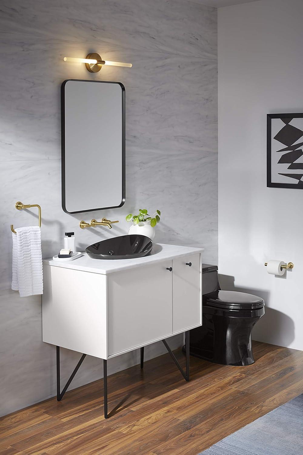 KOHLER Essential Rectangular Wall Mirror, Bathroom / Vanity Mirror with Frame
