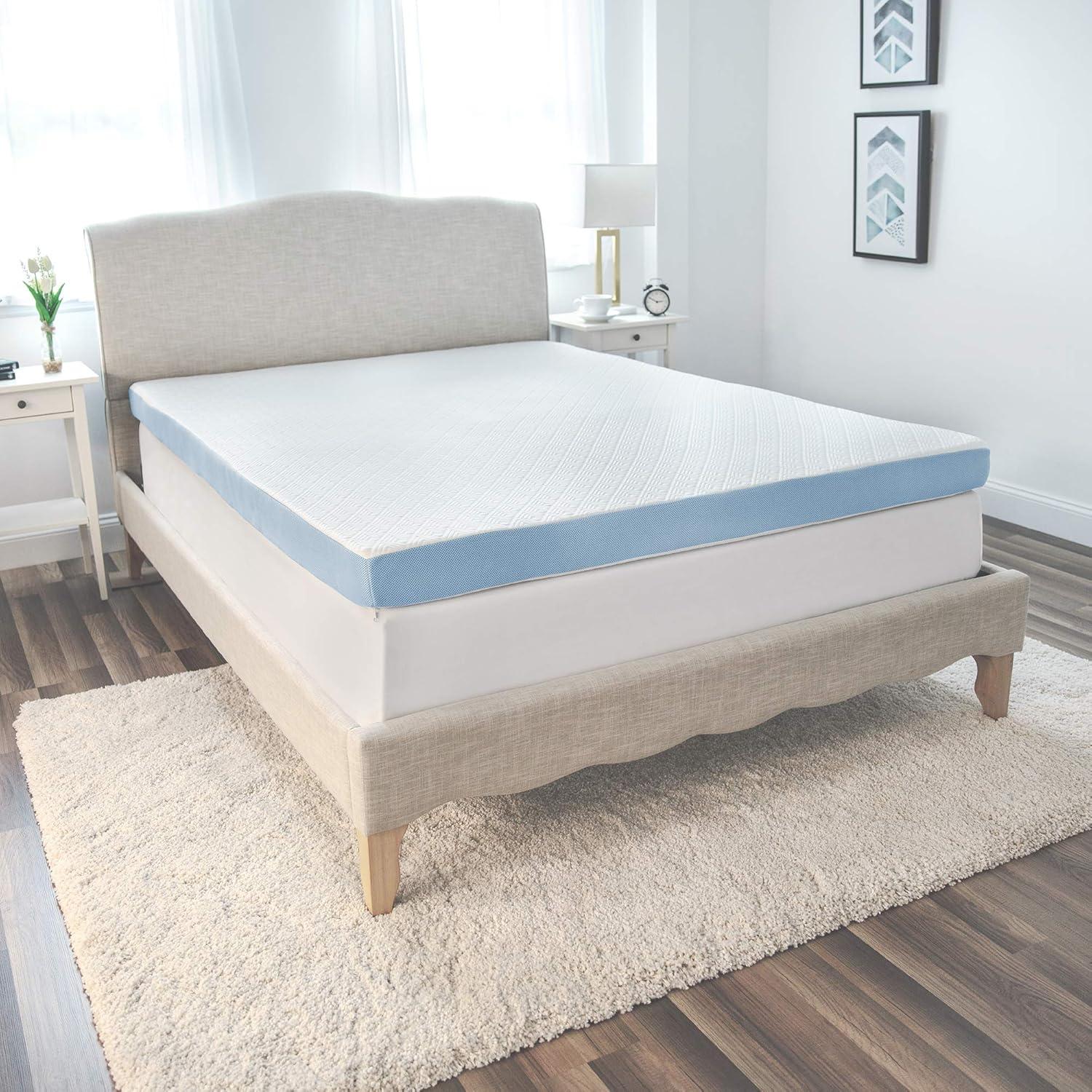 SensorPEDIC 4'' Memory Foam Mattress Topper