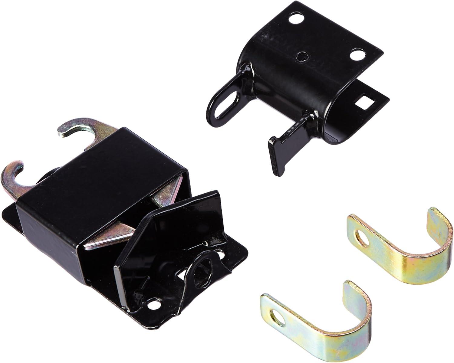 Black Steel Manual Gate Latch for Chain Link Fence
