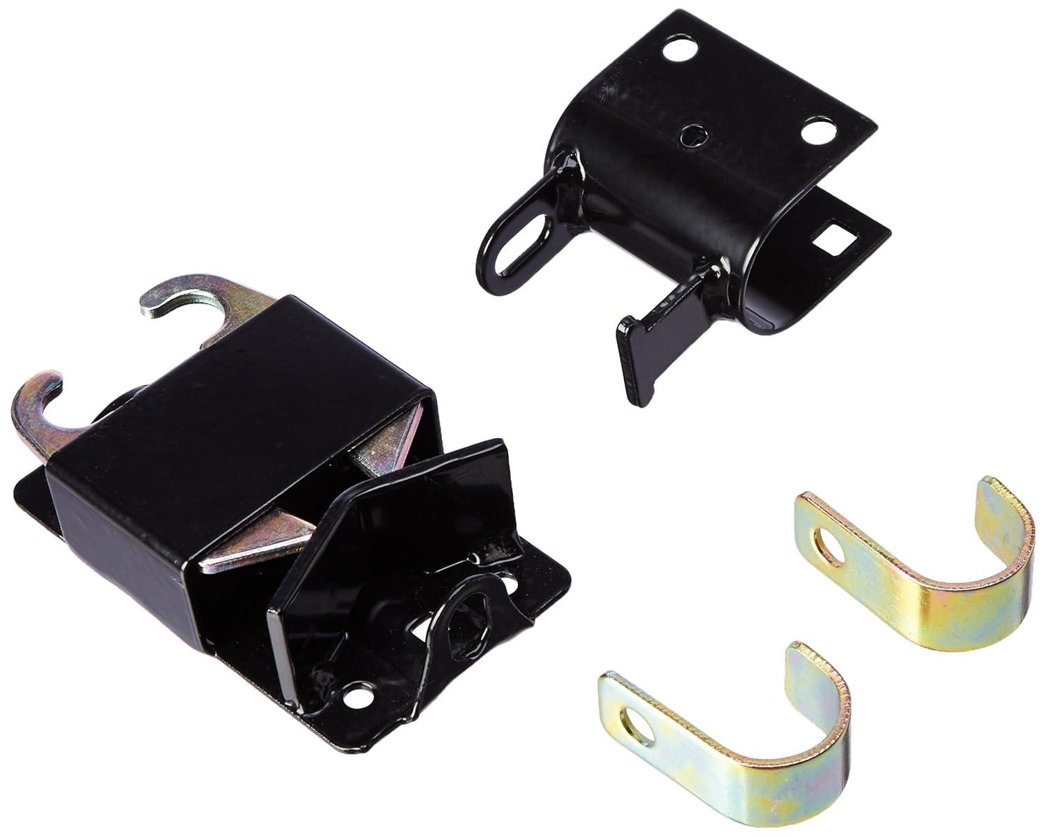 Black Steel Manual Gate Latch for Chain Link Fence
