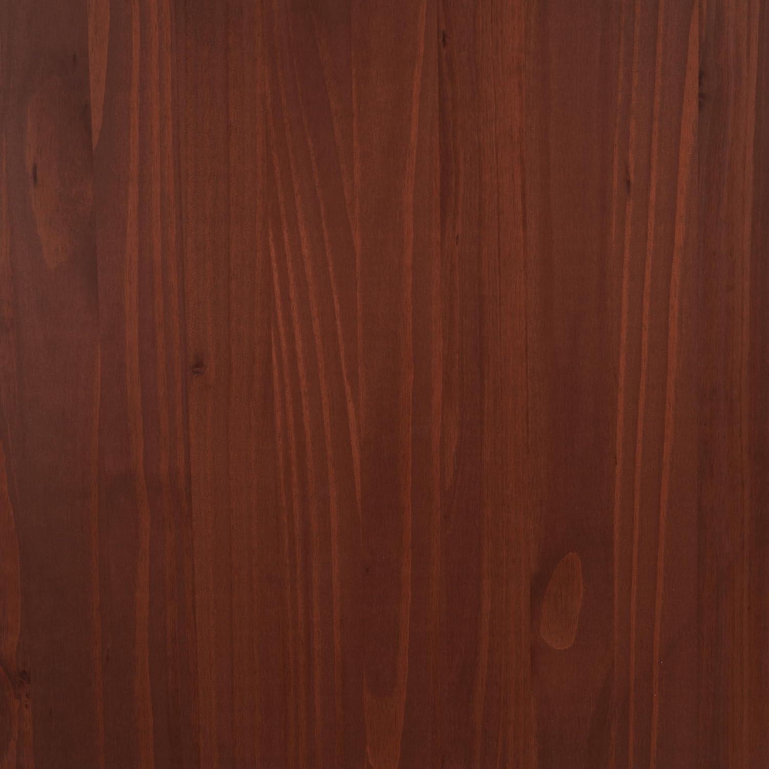 3pc Chelsea Breakfast Corner Nook Dining Table Set Walnut - Linon